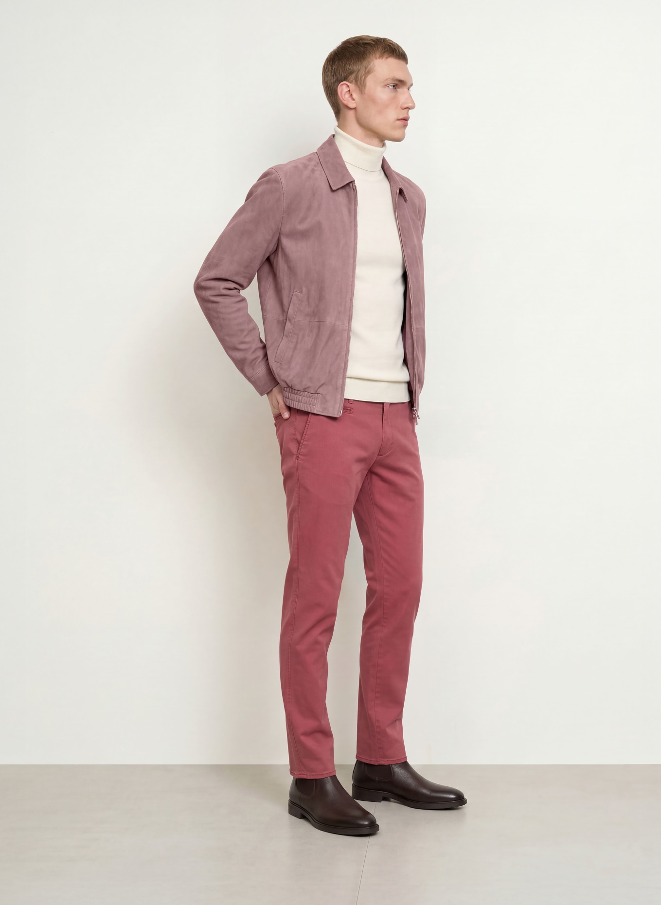 BRAX Chino FABIO, coupe moderne: 88 ICED LAVENDER