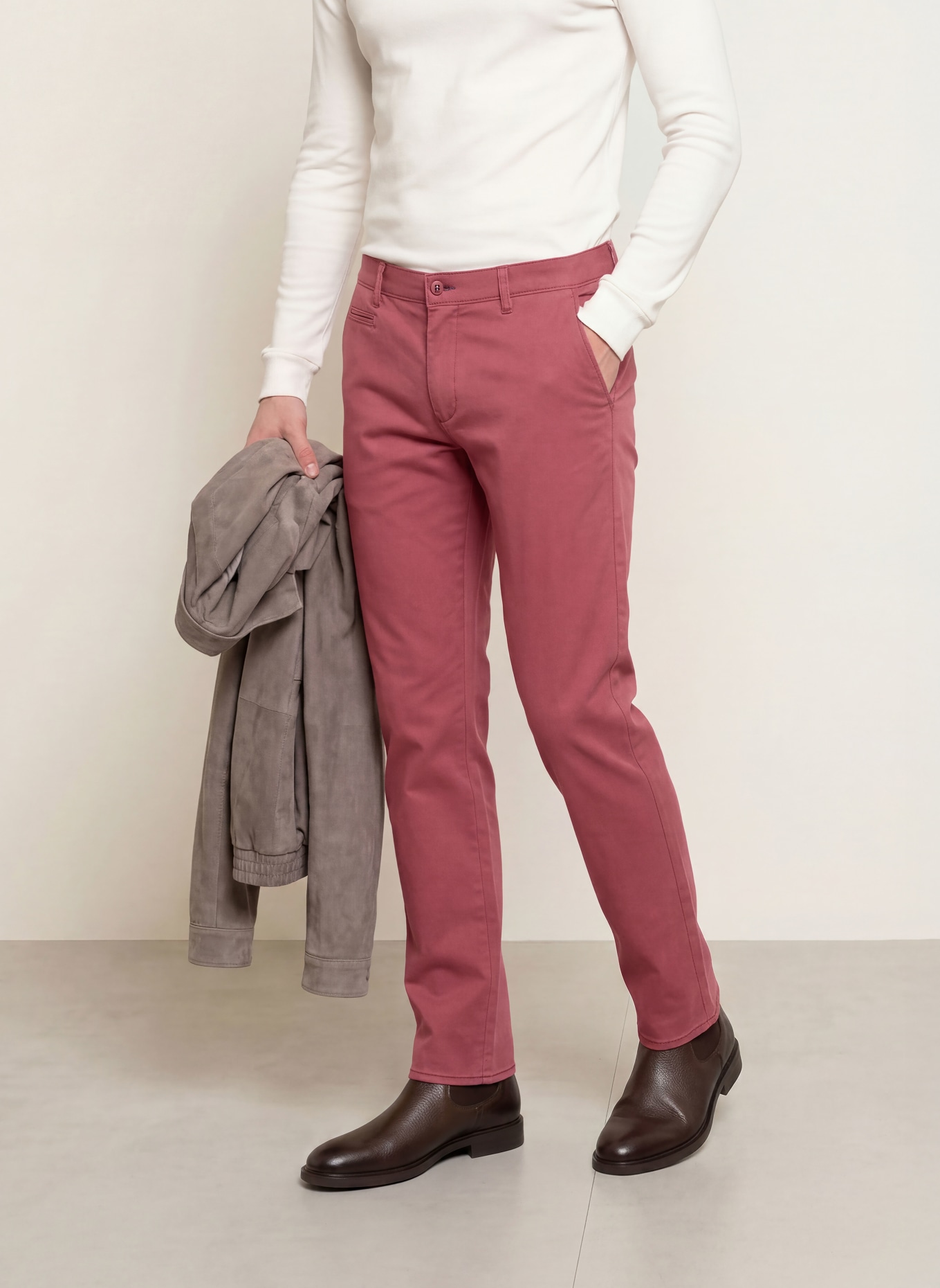 BRAX Chino FABIO, coupe moderne: 88 ICED LAVENDER