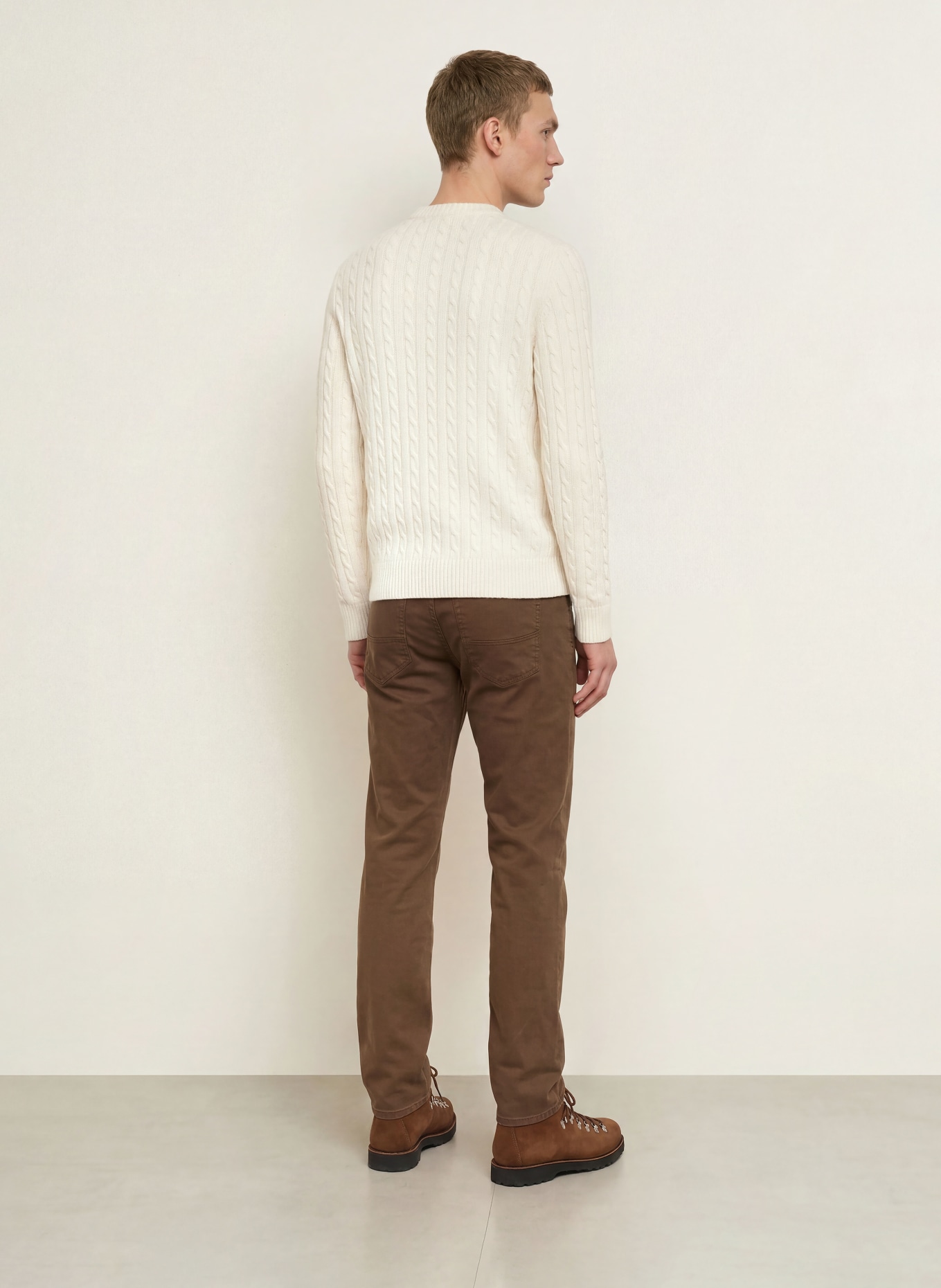 BRAX Hose CADIZ Straight Fit: 52 CHOCOALTE
