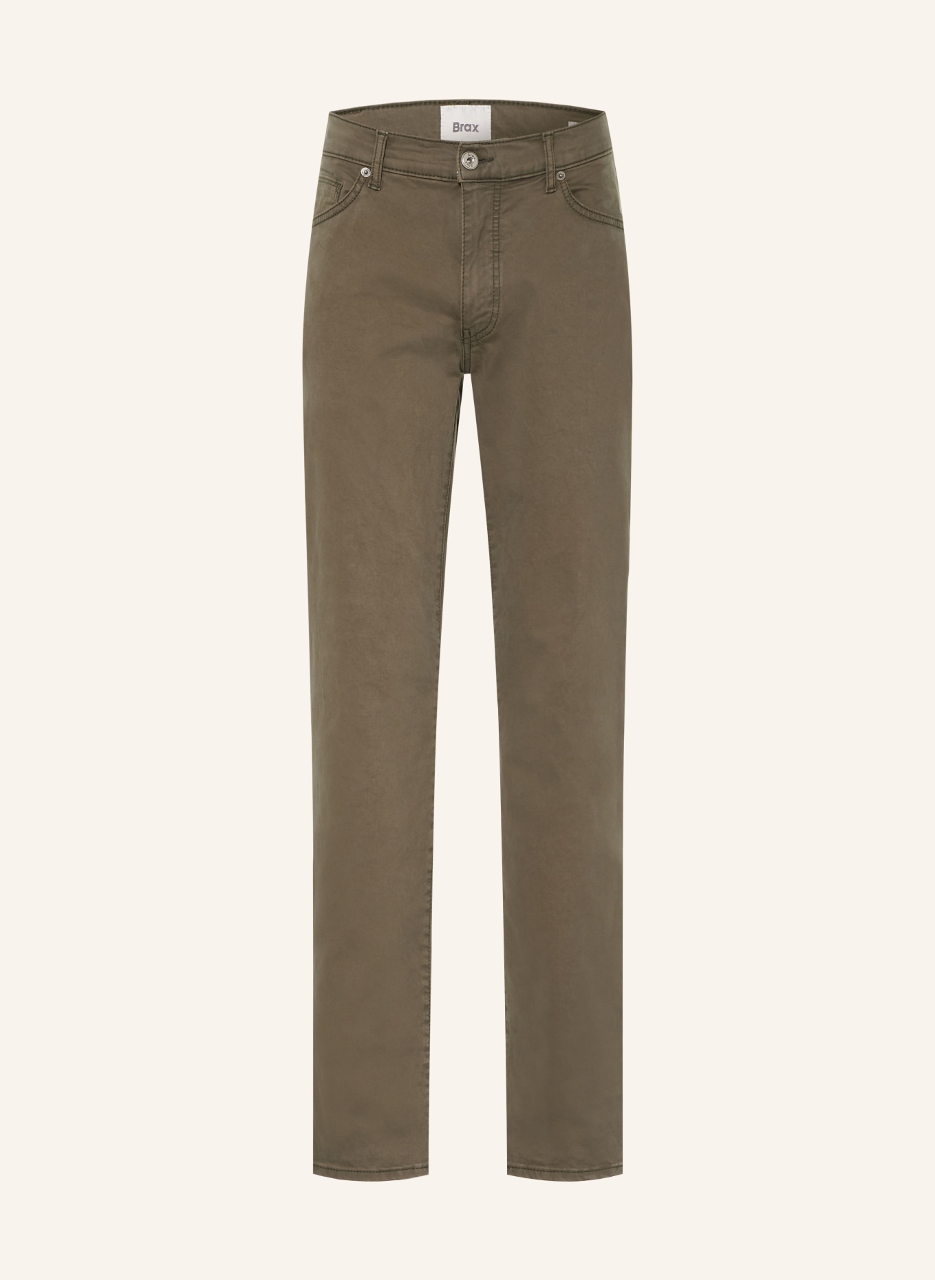 BRAX Hose CADIZ Straight Fit: 32 BURNT OLIVE