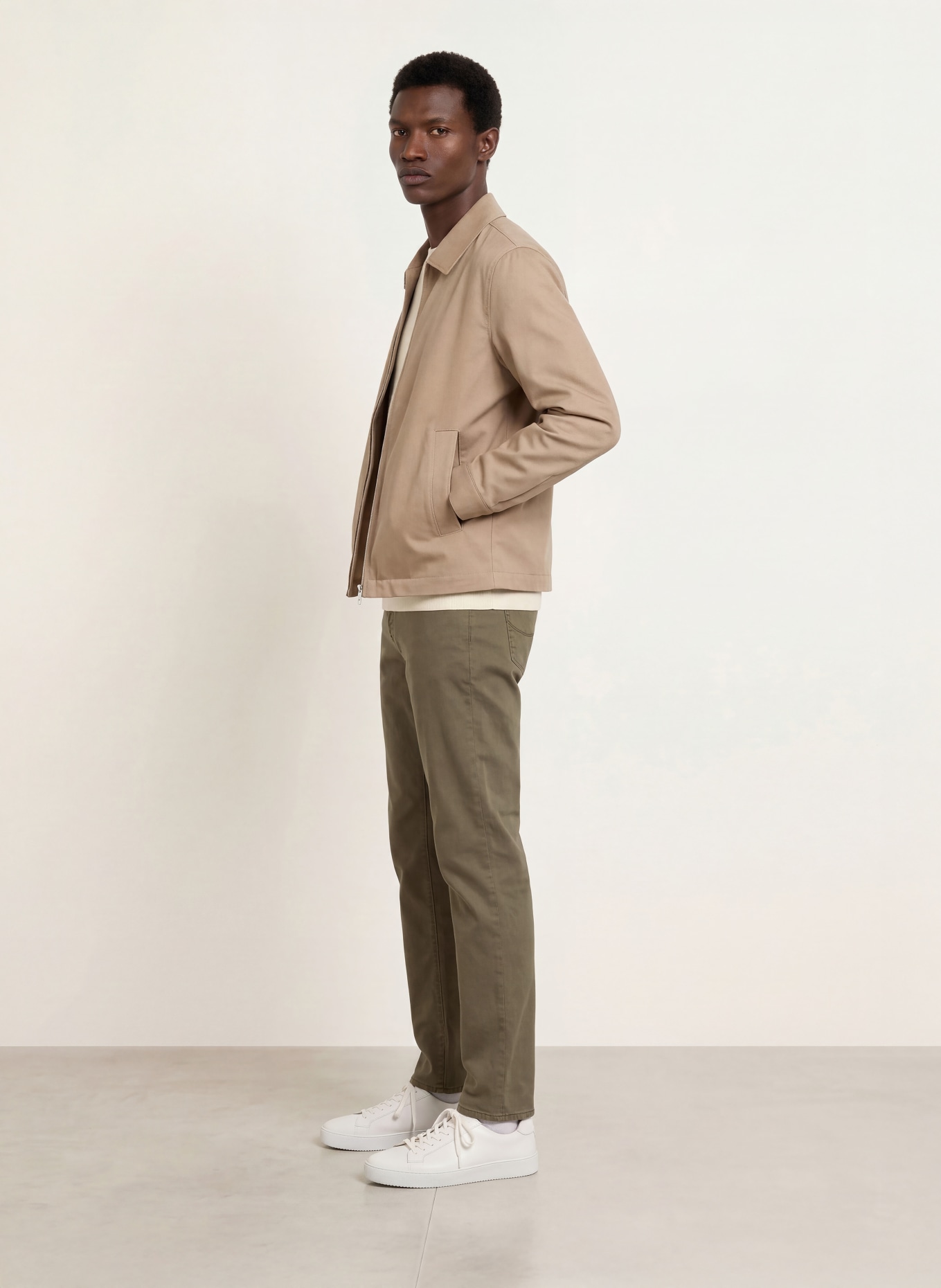 BRAX Hose CADIZ Straight Fit: 32 BURNT OLIVE