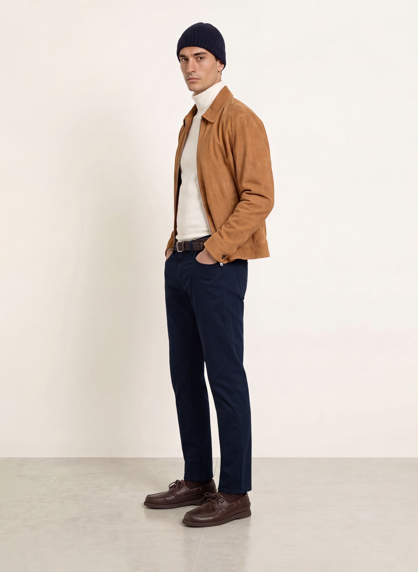 BRAX Kalhoty CADIZ Straight Fit: 22 NAVY