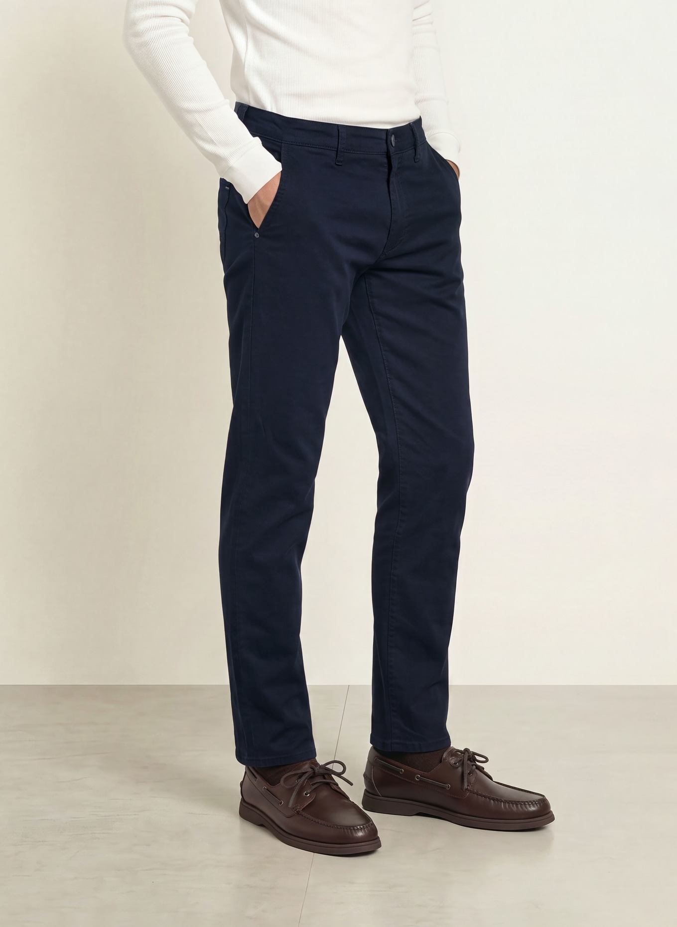 BRAX Kalhoty CADIZ Straight Fit: 22 NAVY