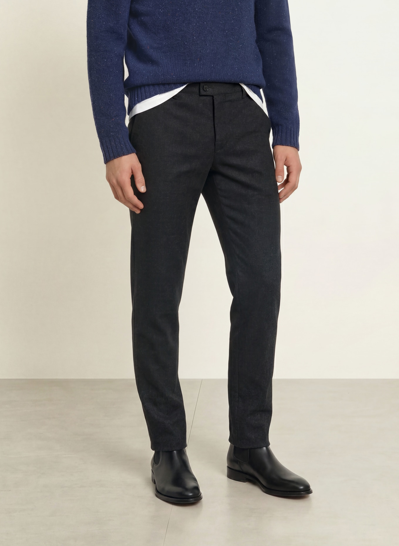 BRAX Bukser FABIO IDX Modern Fit: 04 CEMENT