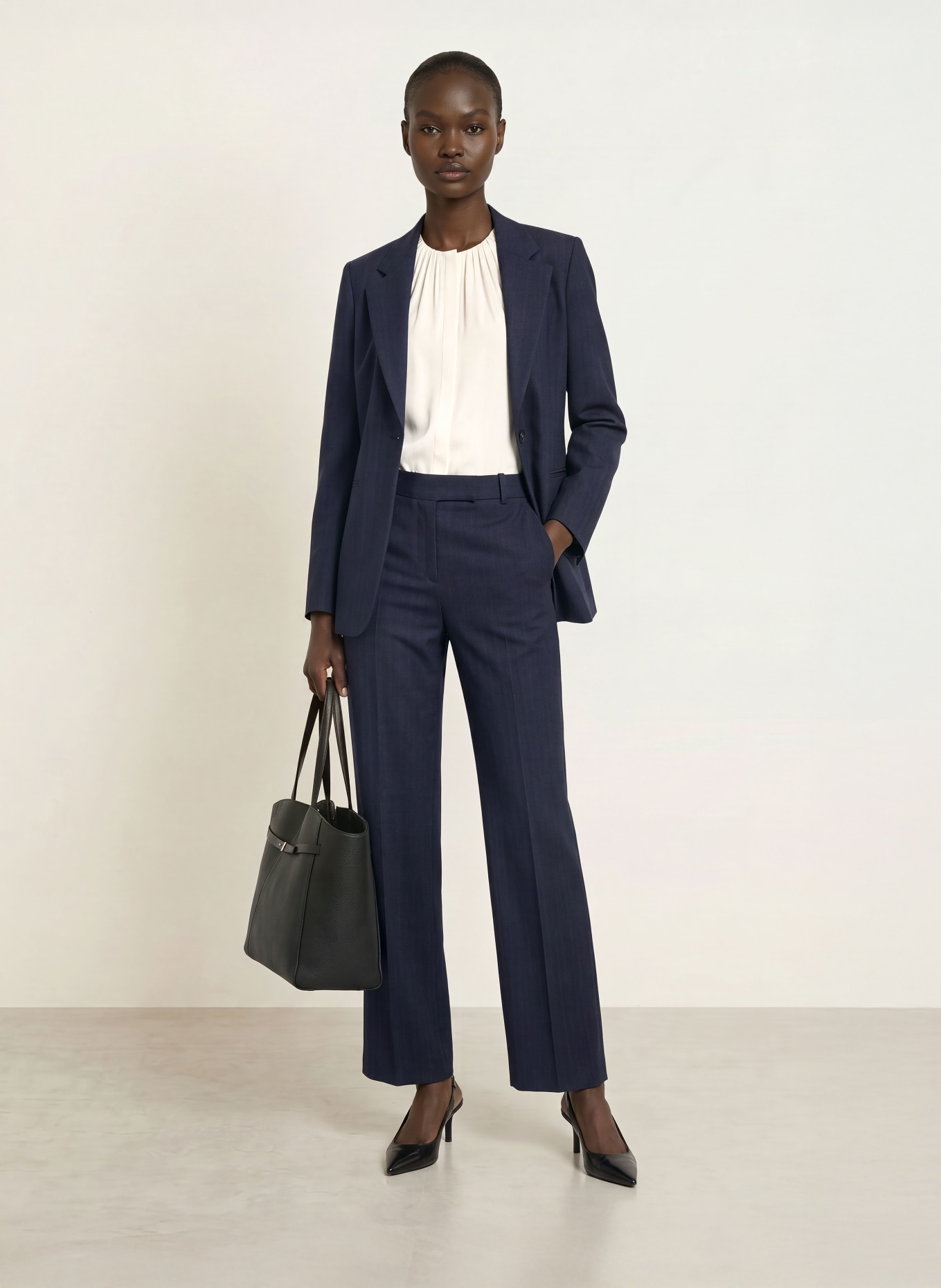 BOSS JIA Blazer: DARK BLUE