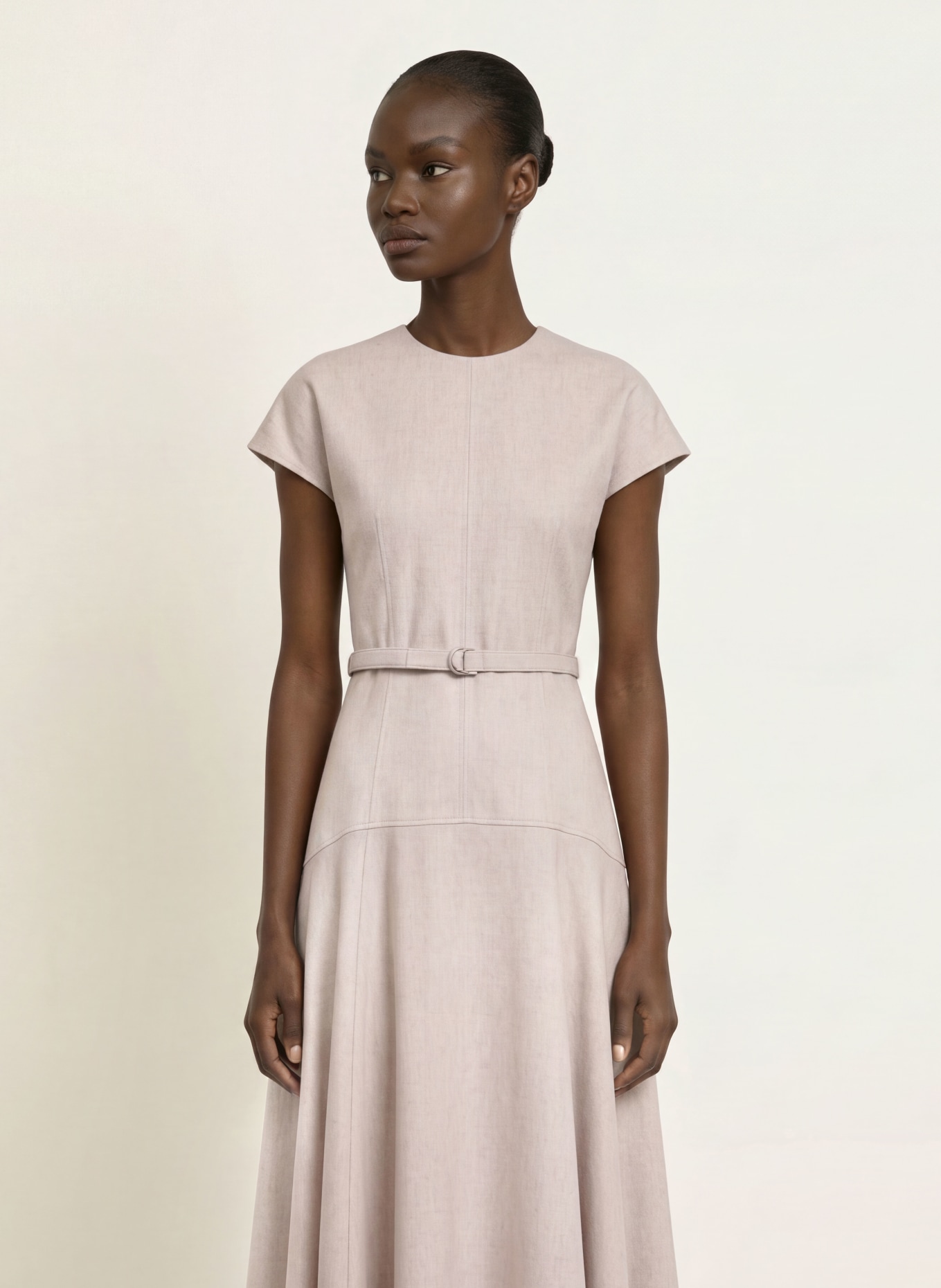 BOSS Kleid DOPALA: BEIGE