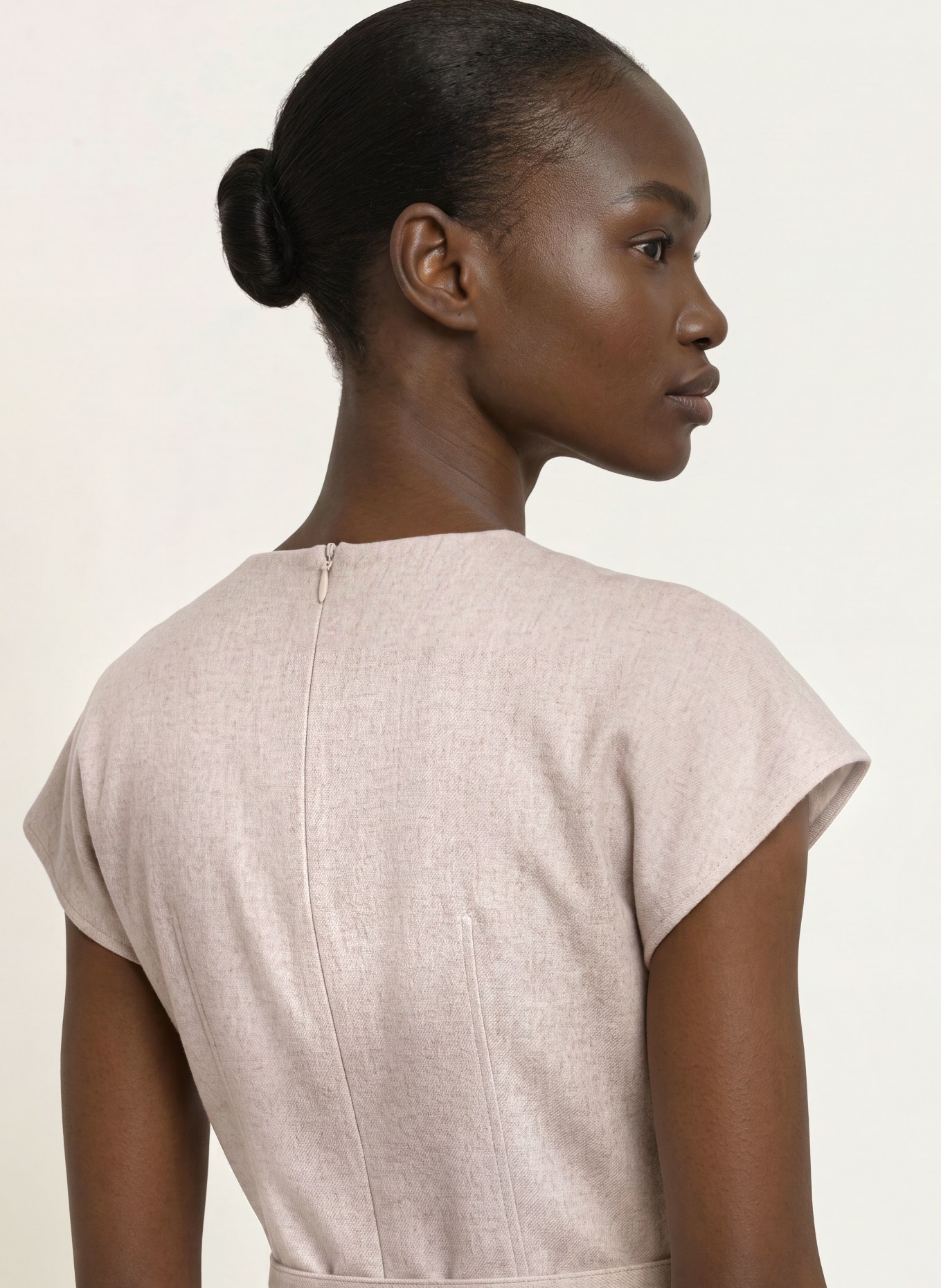 BOSS Kleid DOPALA: BEIGE