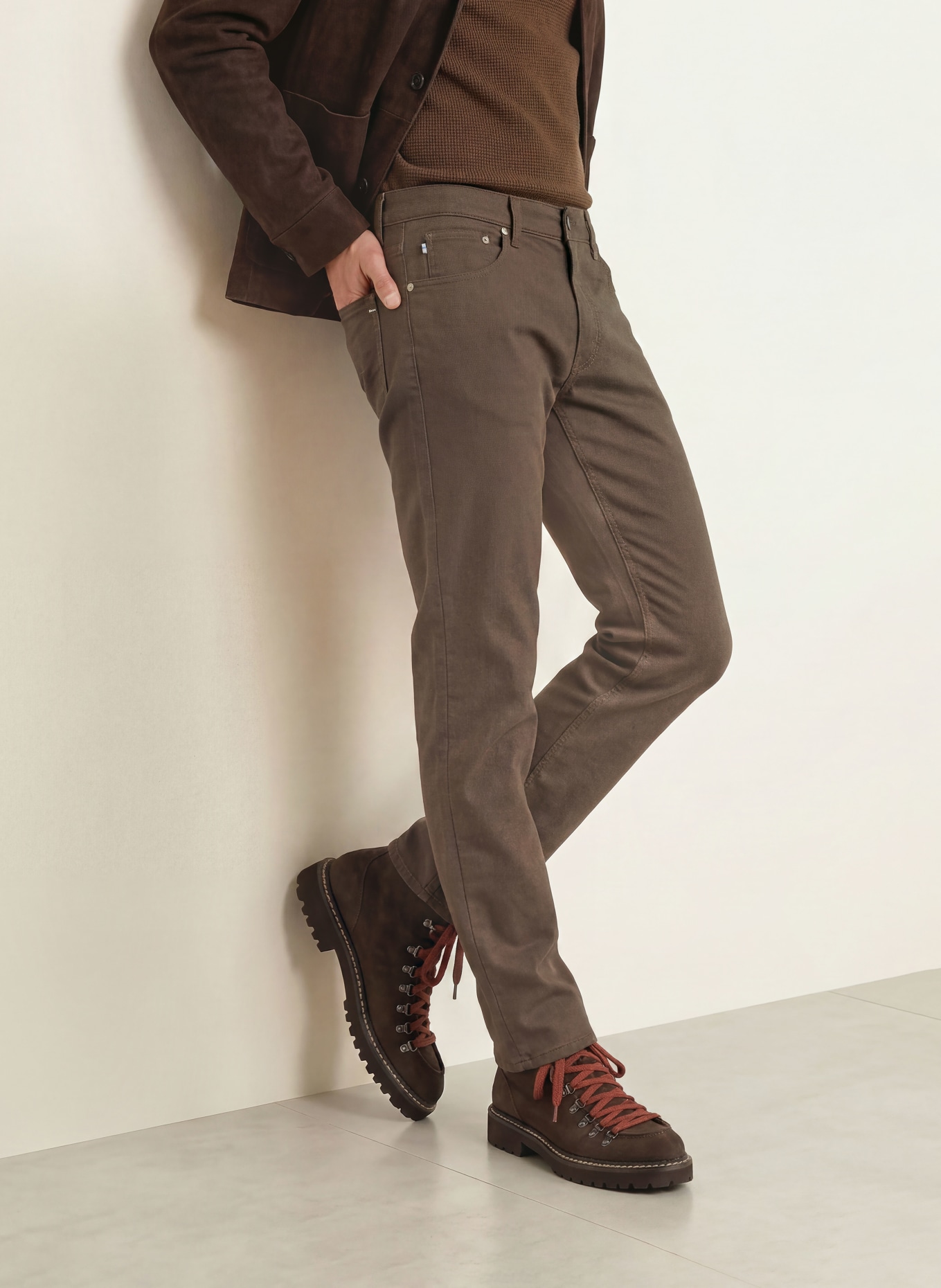 BRAX Hose CHUCK Modern Fit: 57 CARAMEL