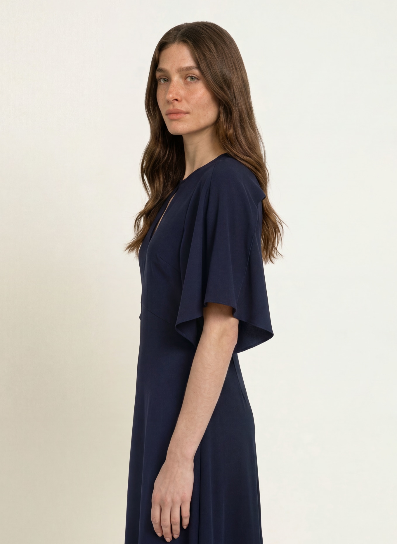BOSS Kleid DONAZA: DUNKELBLAU