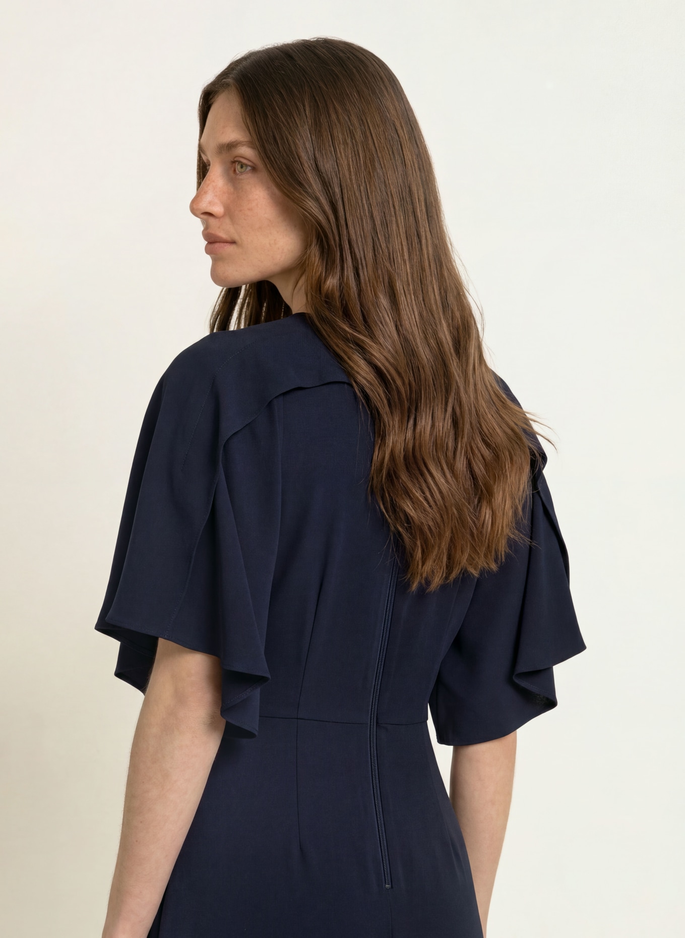 BOSS Kleid DONAZA: DUNKELBLAU