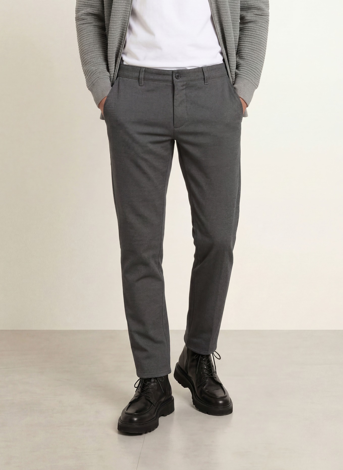 BRAX FABIO WDX Modern Fit Chinos: 05 GRAPHIT