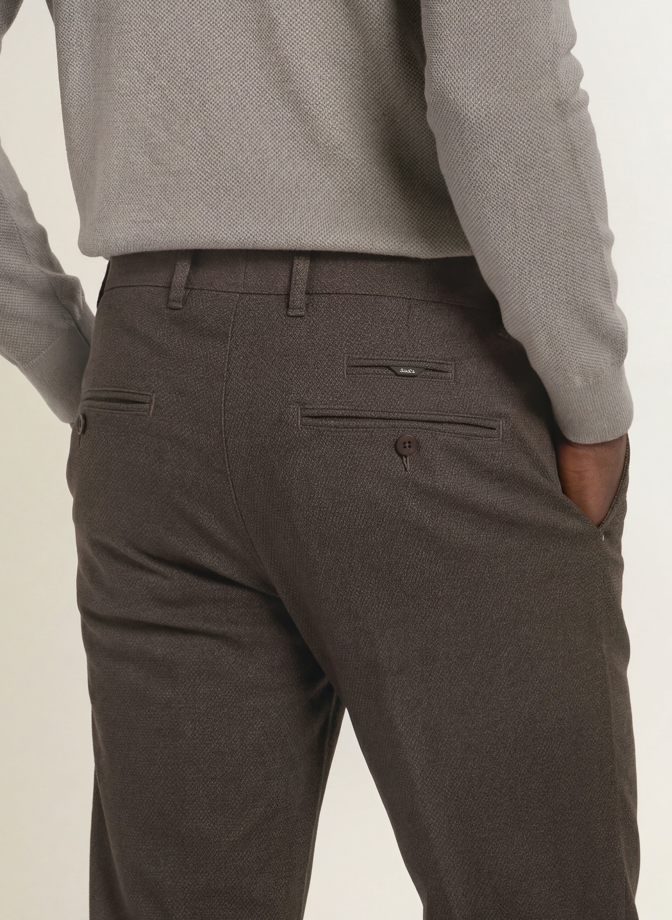 BRAX Chino FABIO WDX Modern Fit: 53 CHOCOLATE