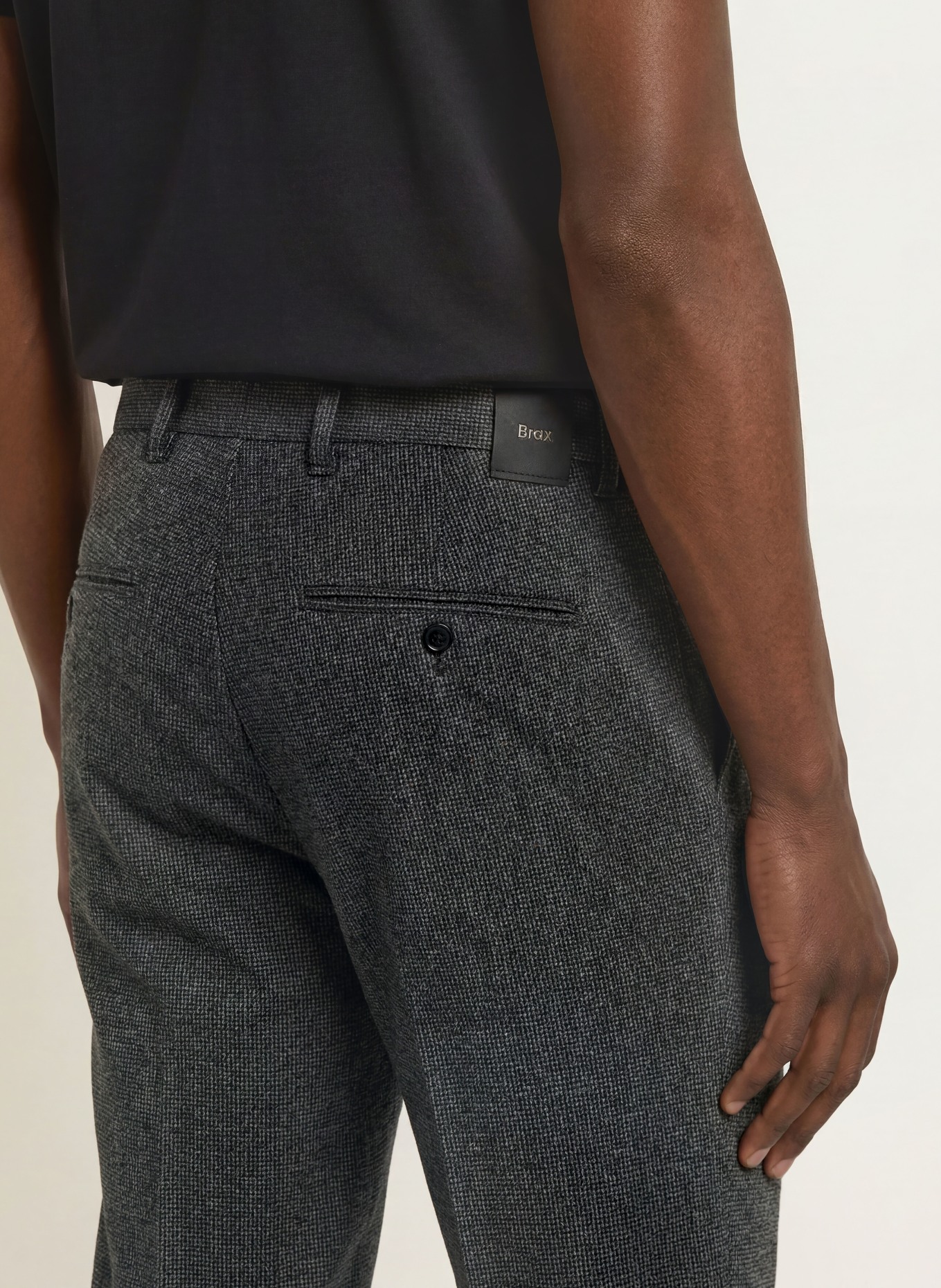BRAX Broek FABIO IDX Modern Fit: 05 GRAPHIT