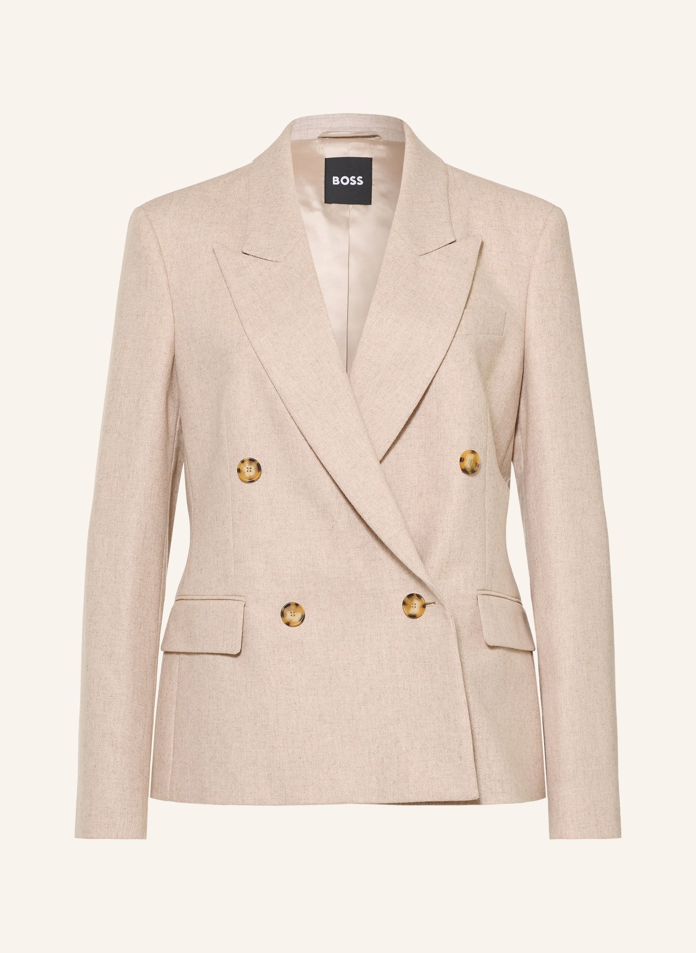 BOSS Blazer JALETO: CREME