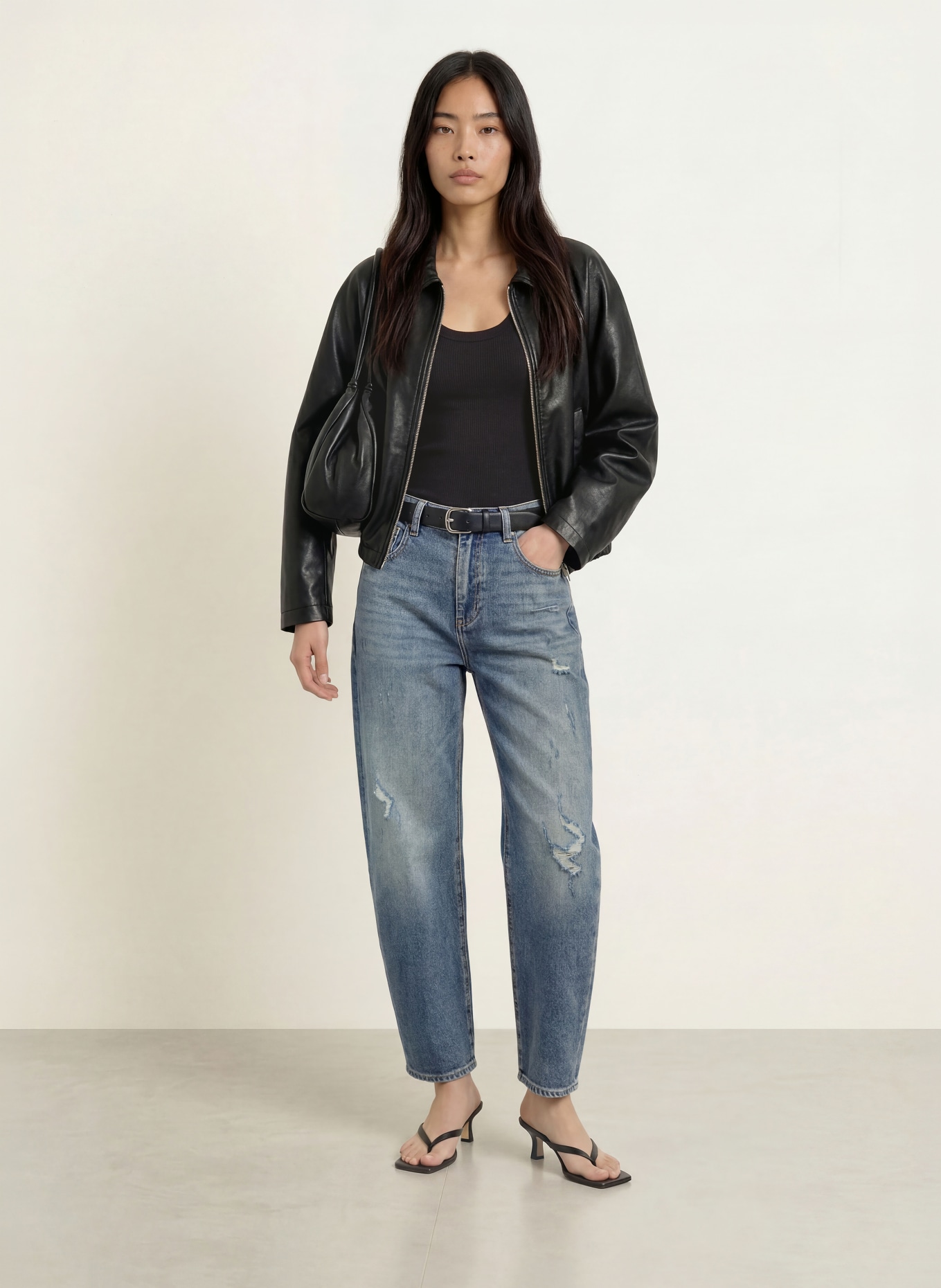 ELIAS RUMELIS Barrel jeans YOANA: 1614 puerto blue