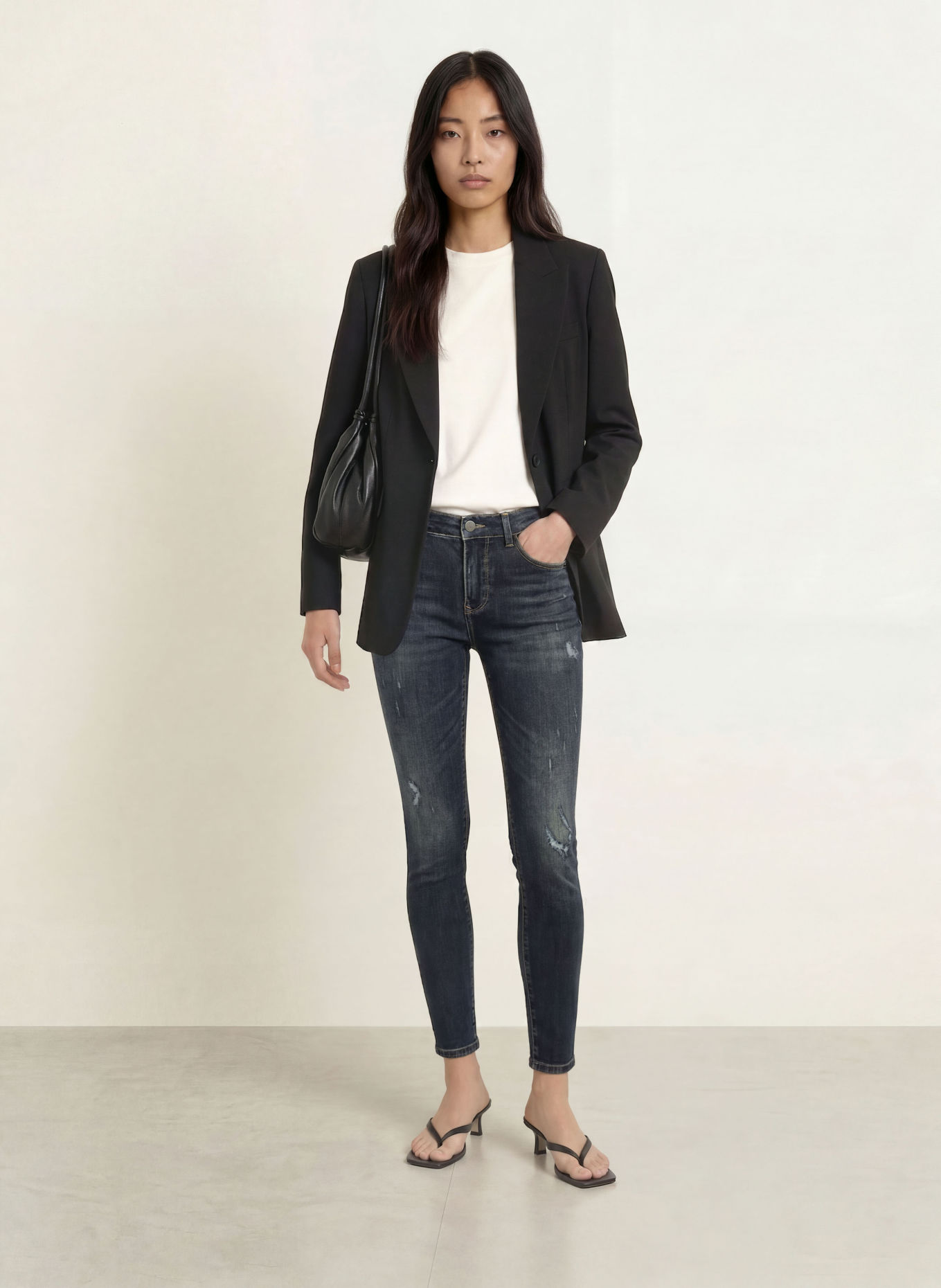 ELIAS RUMELIS Jean skinny MANOU: 1649 haiti blue