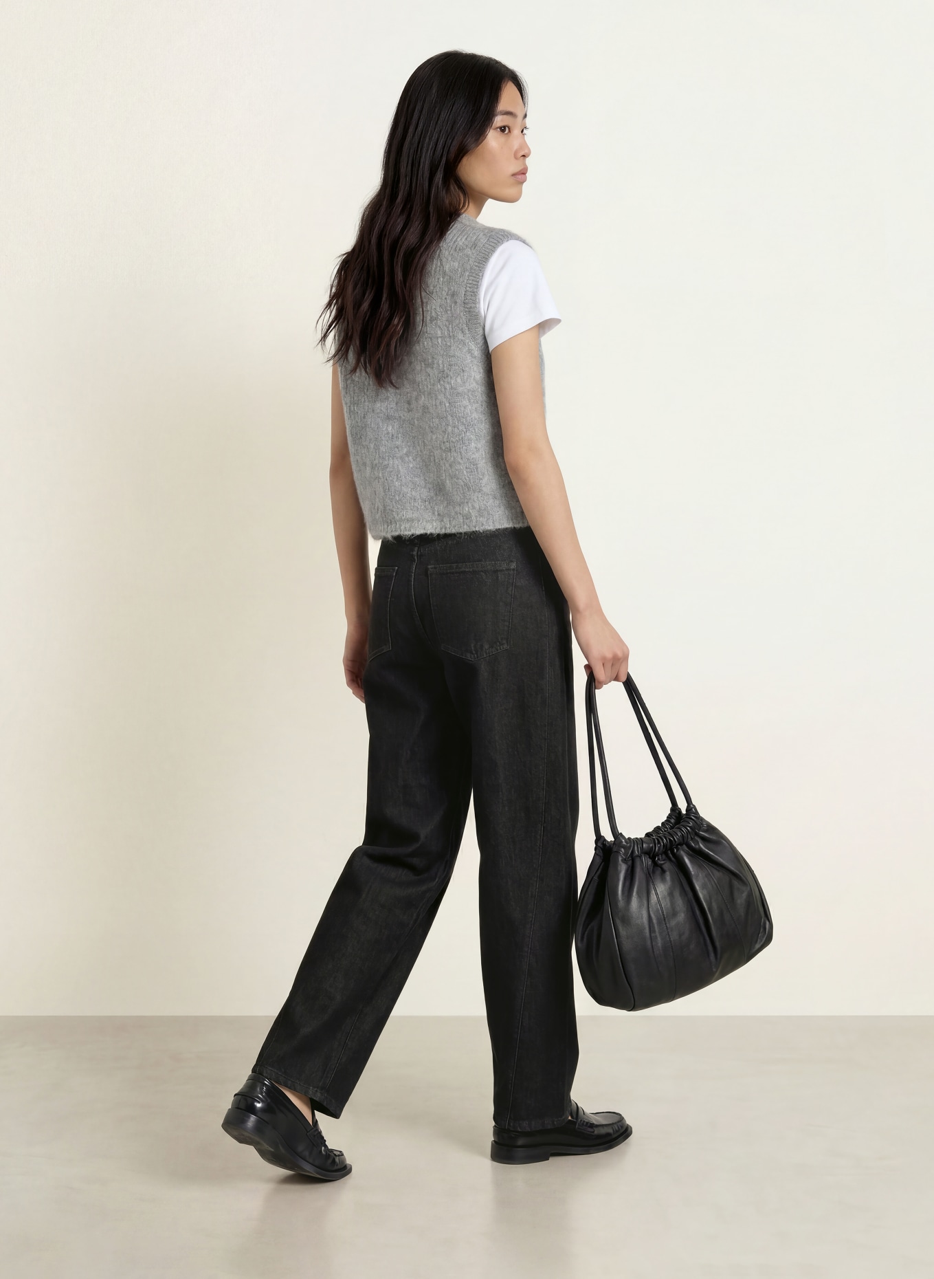 ELIAS RUMELIS Barrel Jeans ISABELLA: 984 raw black