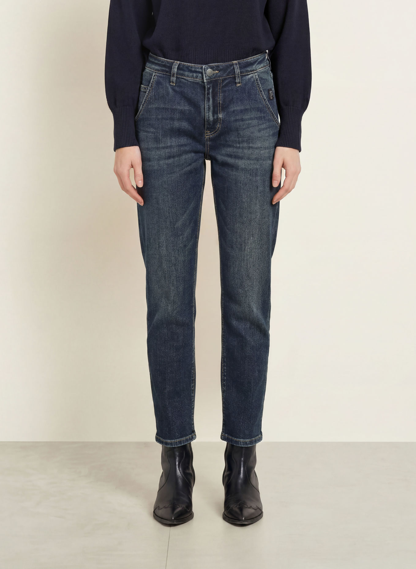 ELIAS RUMELIS Straight Jeans JACKY: 1630 domingo blue