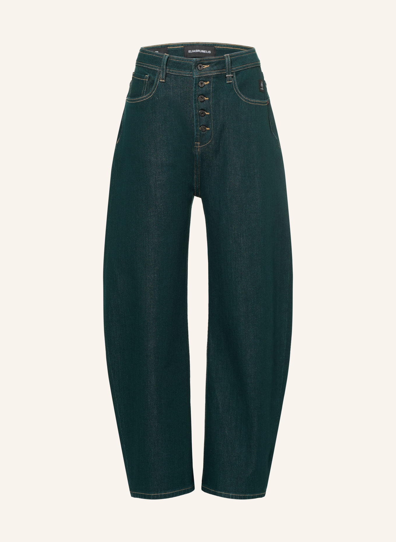 ELIAS RUMELIS Jeansy typu barrel DORO: 1169 duke blue