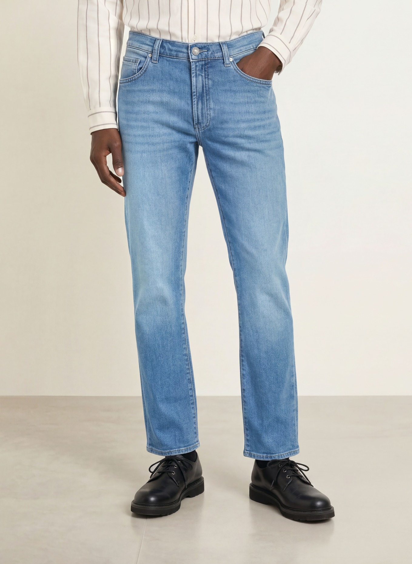 BRAX Jeans CLINT Relaxed Straight Fit: 19 BROKEN SPIRIT USED
