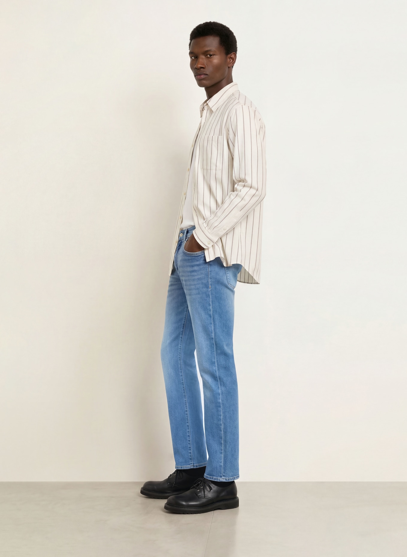 BRAX Jeans CLINT Relaxed Straight Fit: 19 BROKEN SPIRIT USED