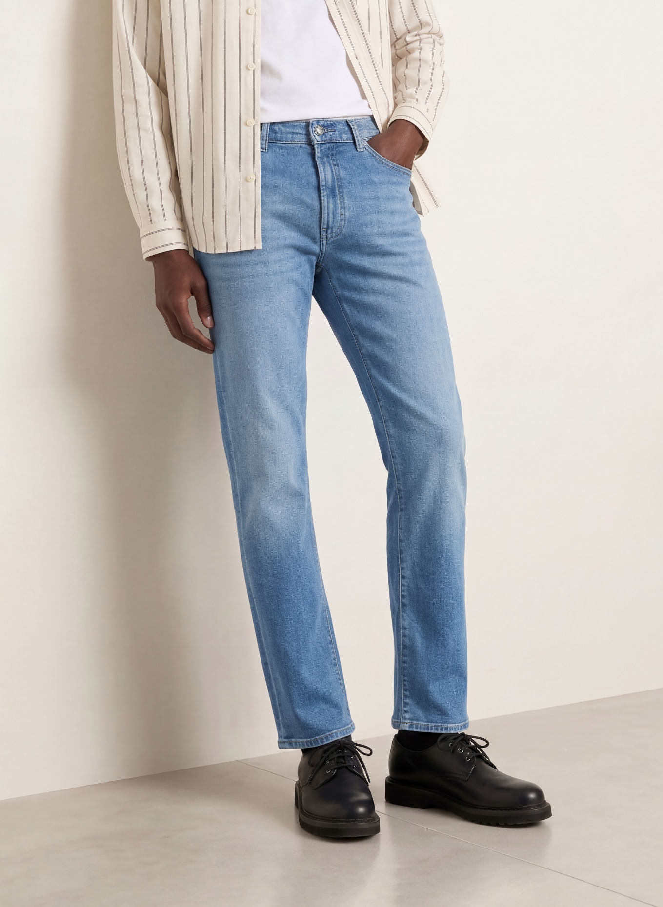 BRAX Jeans CLINT Relaxed Straight Fit: 19 BROKEN SPIRIT USED