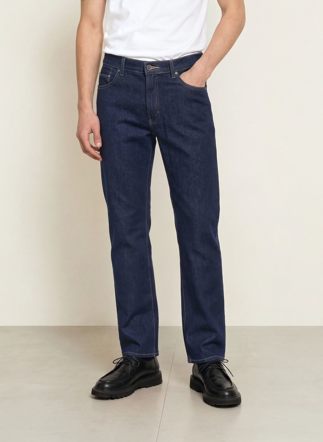 BRAX Jeans CLINT Relaxed Straight Fit: 13 BLUE NIGHT USED
