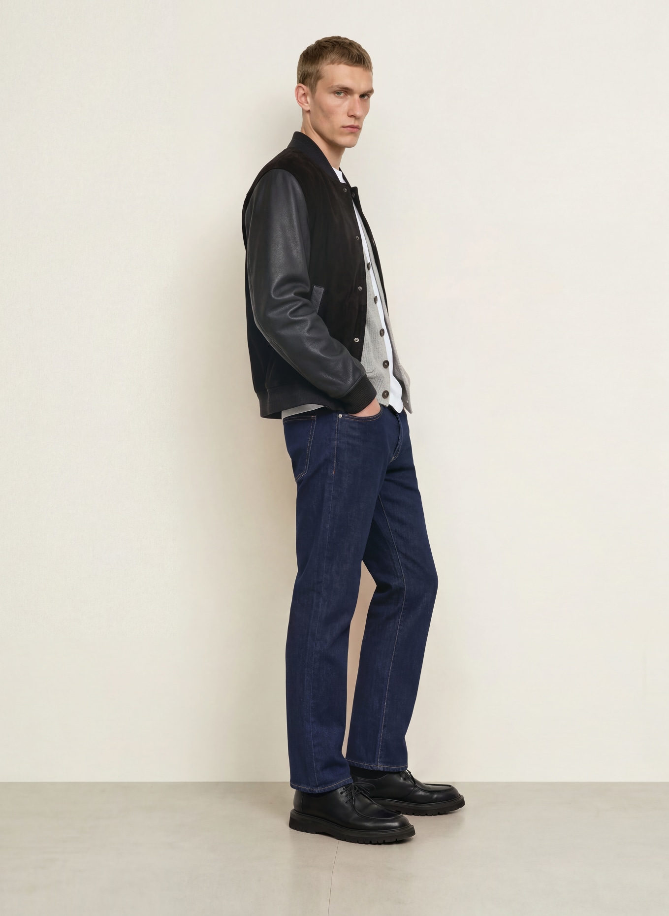 BRAX Jeans CLINT Relaxed Straight Fit: 13 BLUE NIGHT USED