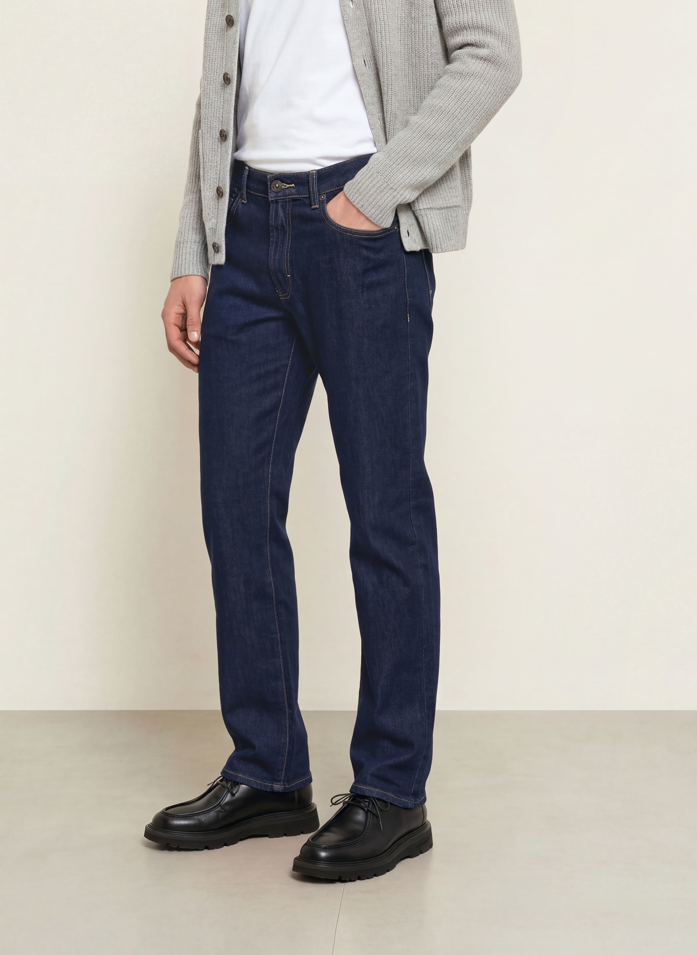 BRAX Jeans CLINT Relaxed Straight Fit: 13 BLUE NIGHT USED