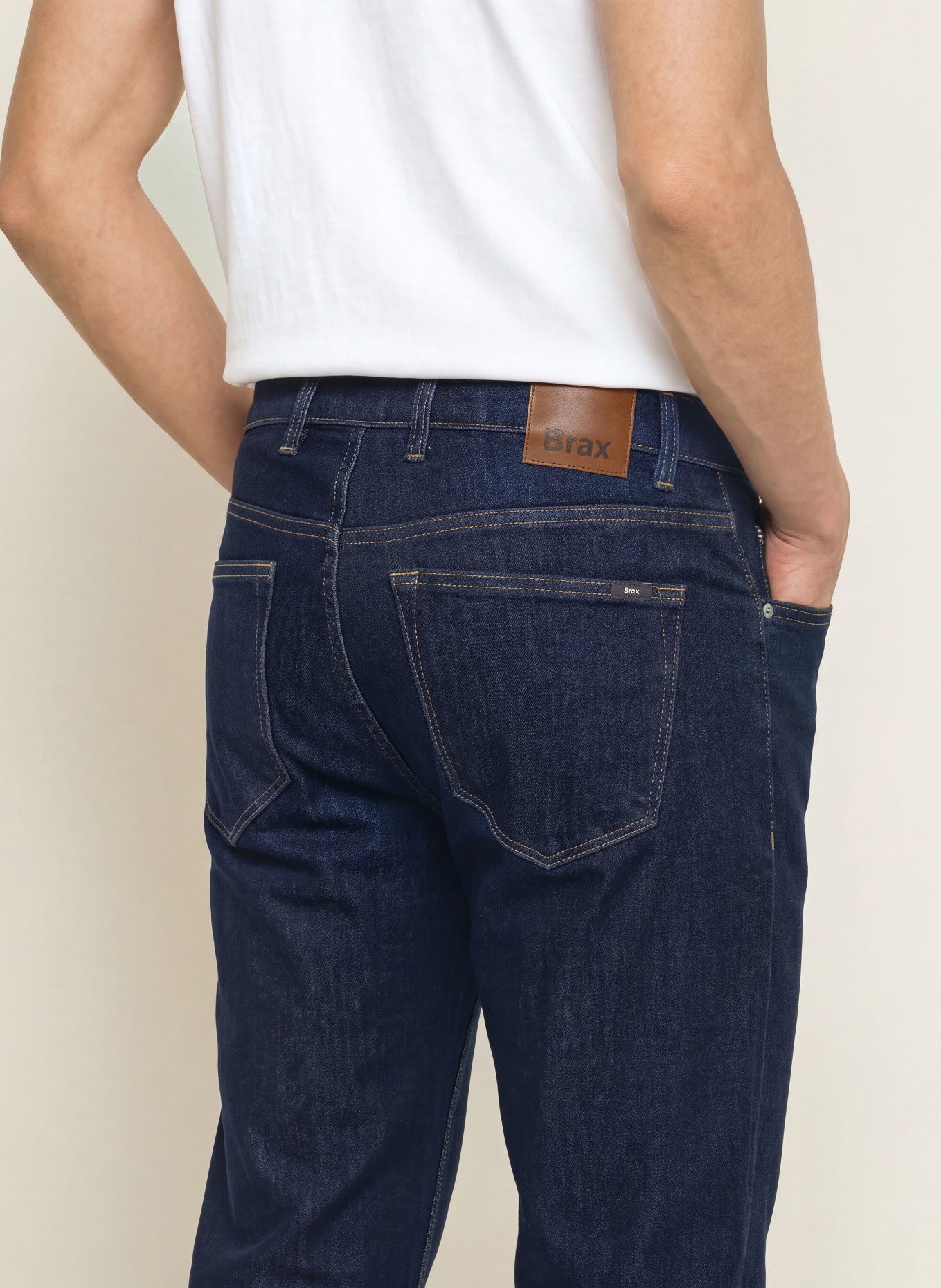 BRAX Jeans CLINT Relaxed Straight Fit: 13 BLUE NIGHT USED