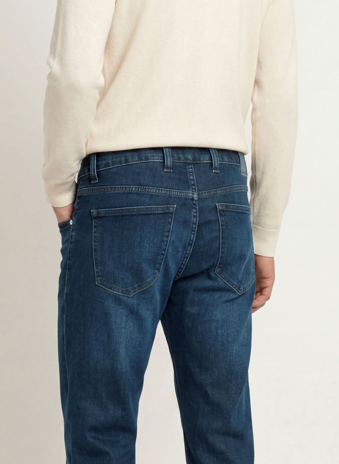 BRAX Jeans CLINT Relaxed Straight Fit: 14 BLUE TREASURE USED