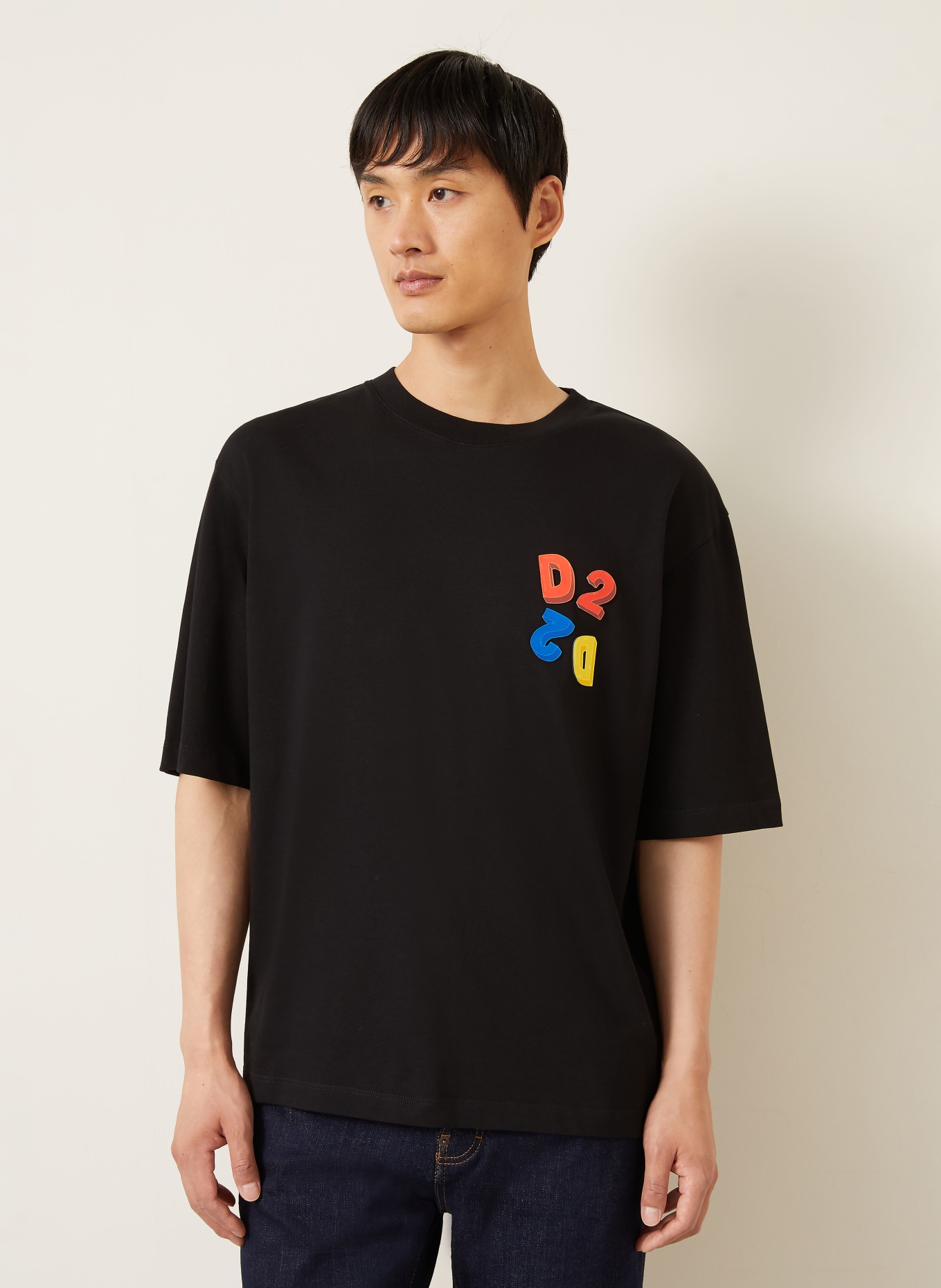 DSQUARED2 T-shirt: SVART