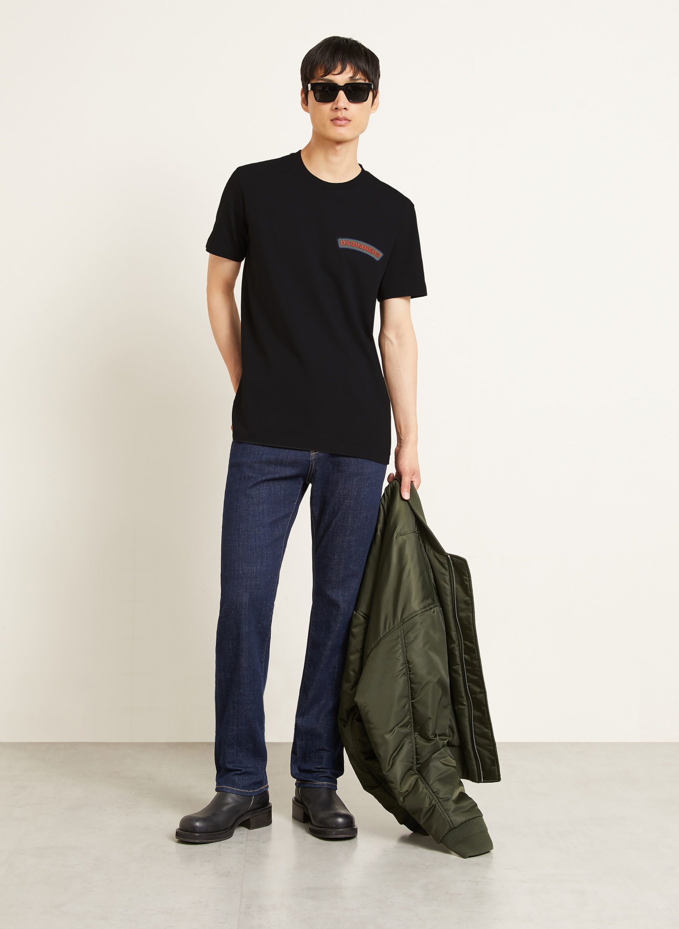 DSQUARED2 Tricou: NEGRU