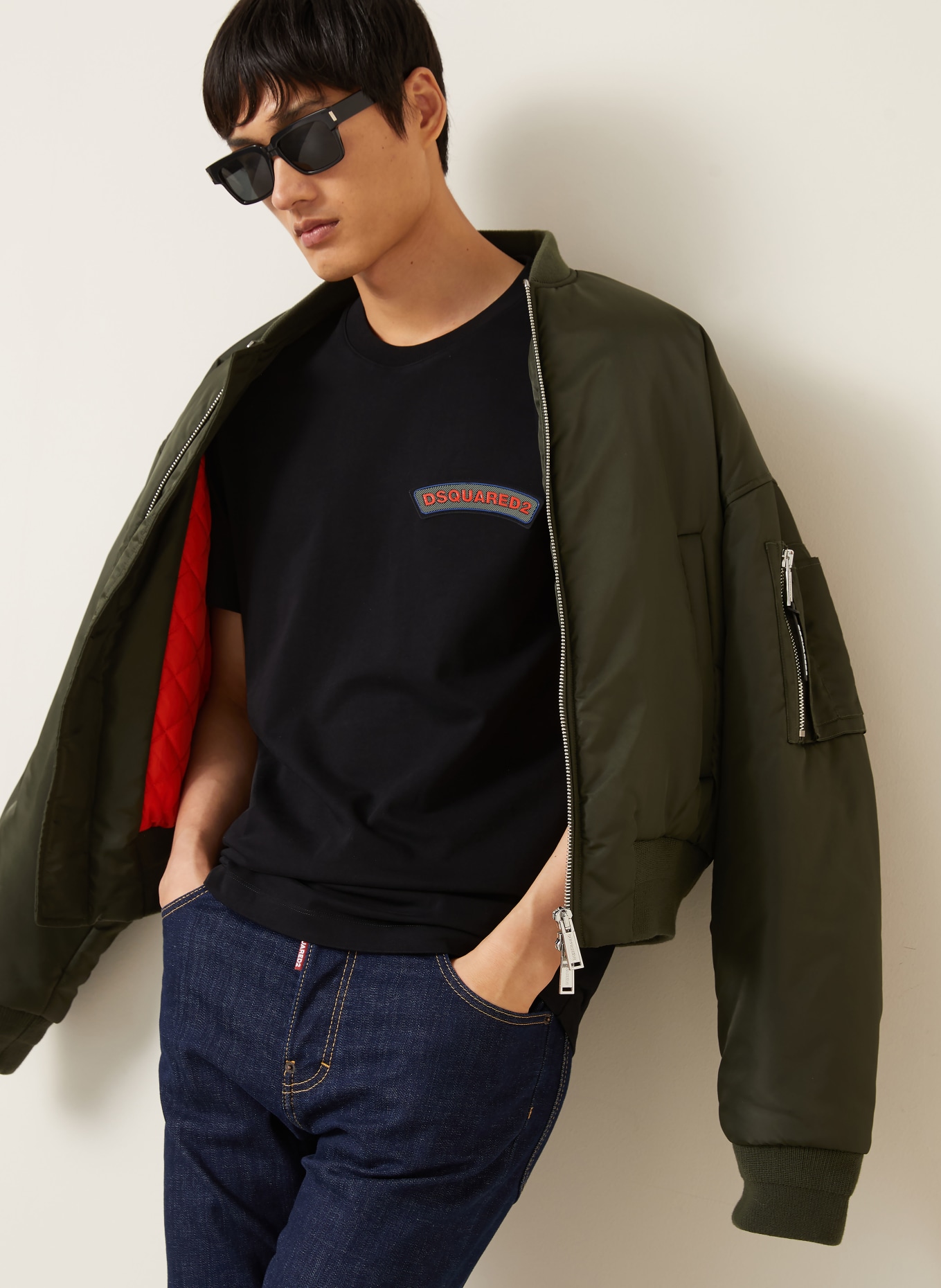DSQUARED2 Tricou: NEGRU