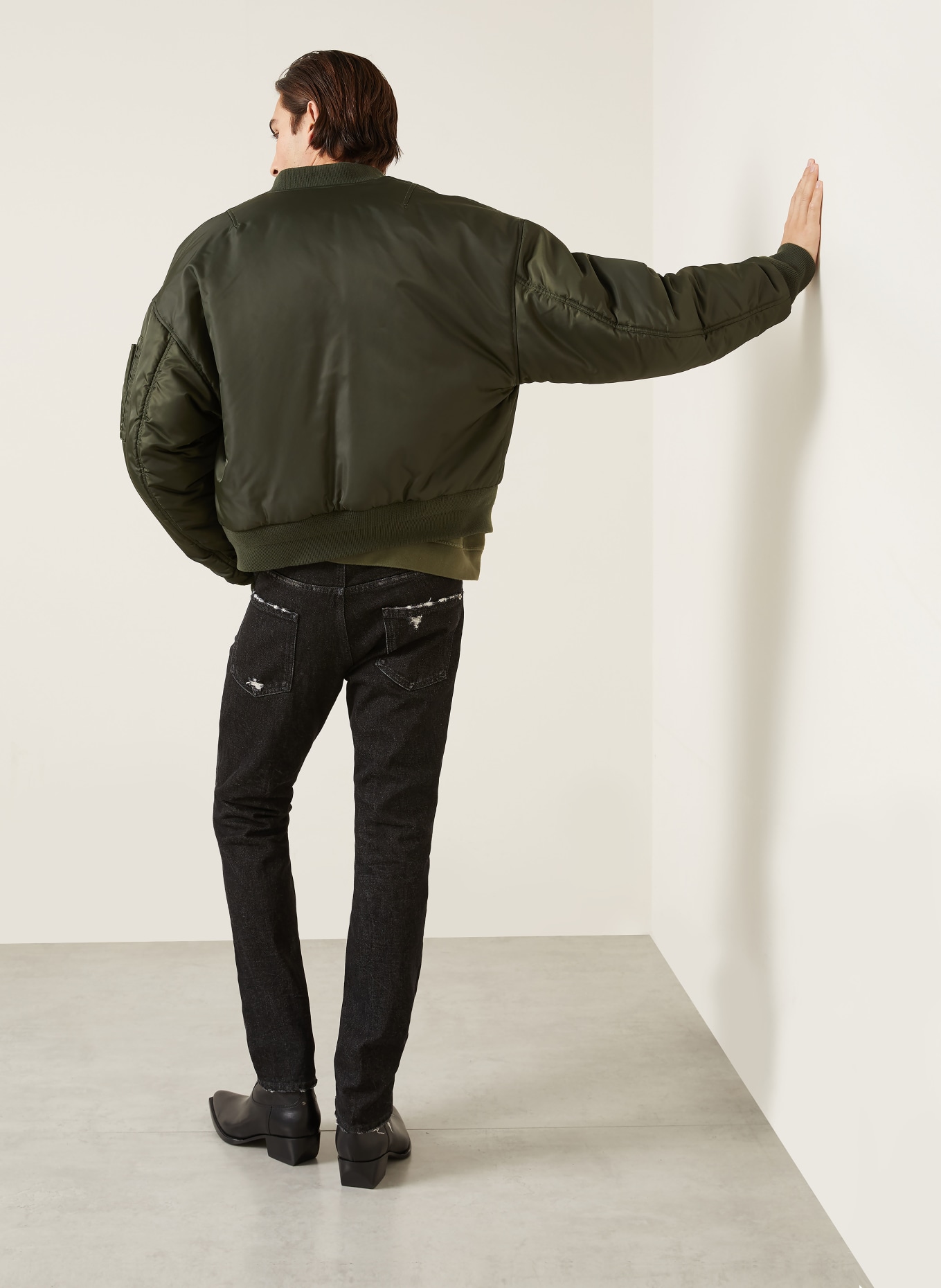 DSQUARED2 Destroyed jeans, extra slim fit: 900 BLACK