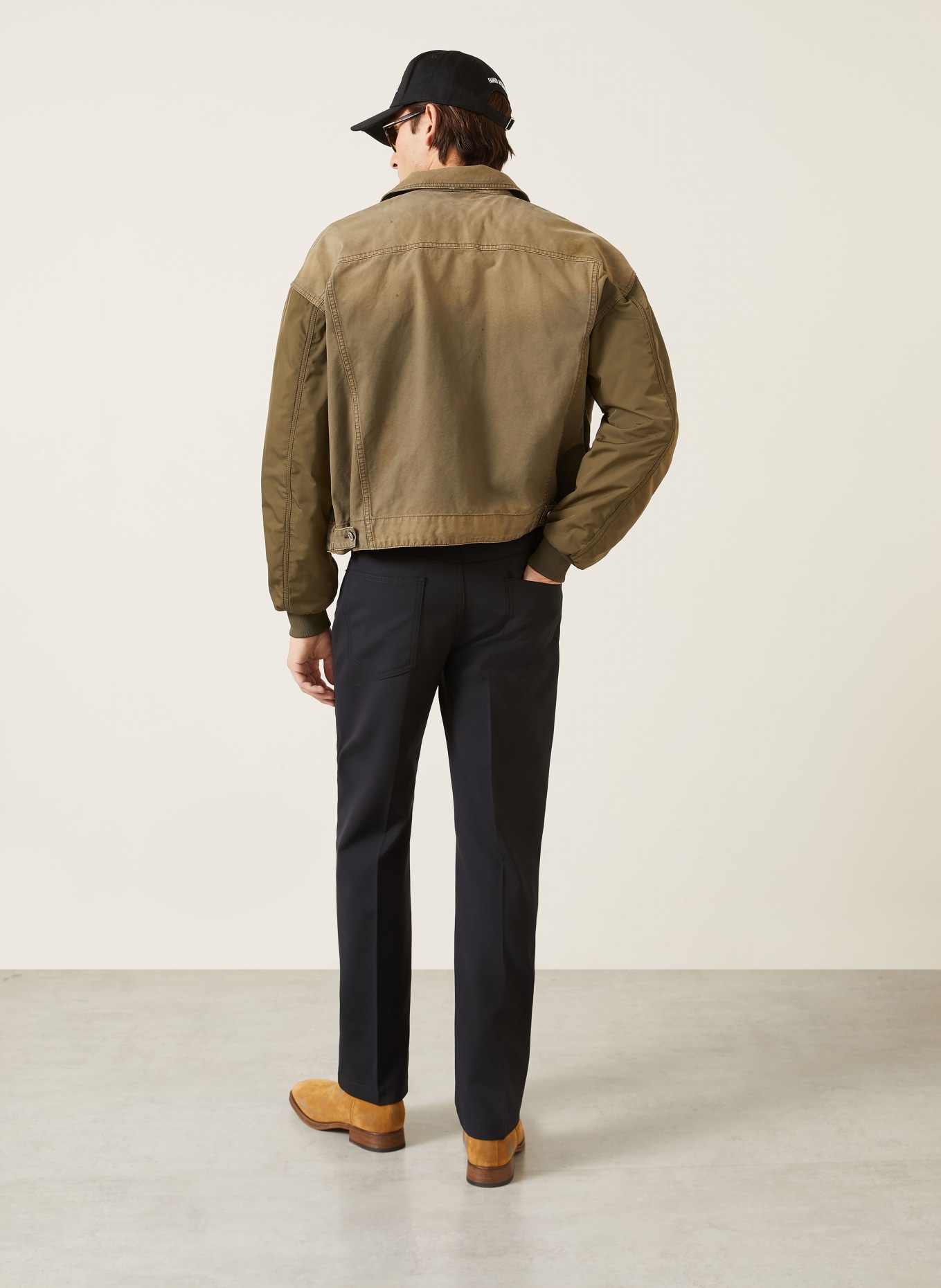 DSQUARED2 Chino Tailored Fit: ZWART