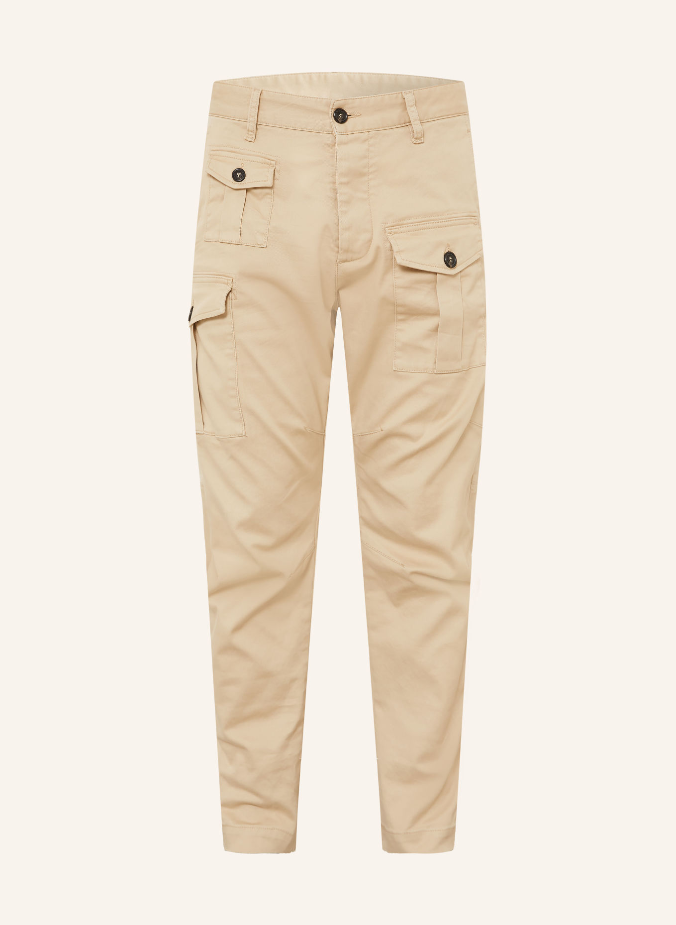 DSQUARED2 Pantalon cargo coupe extra slim: CHAMEAU