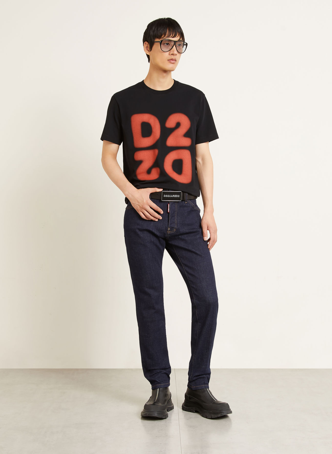 DSQUARED2 T-shirt: MARRON