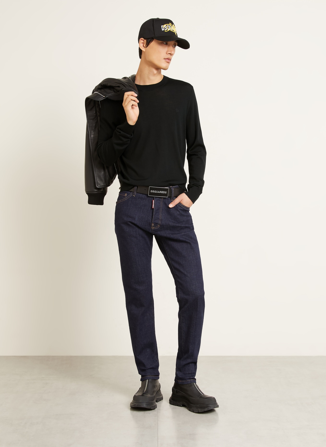 DSQUARED2 Tröjor: SVART