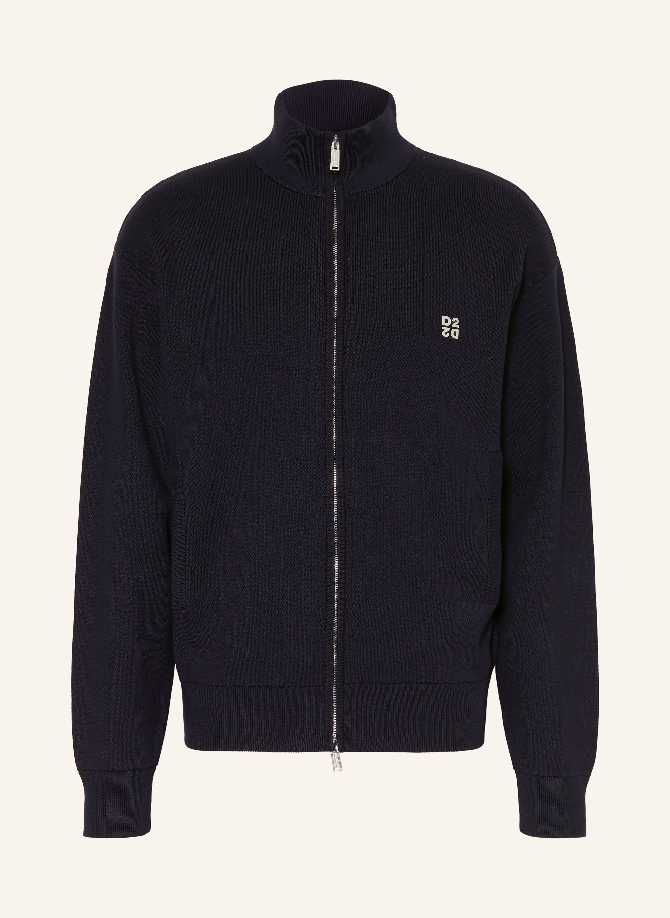 DSQUARED2 Vest: DONKERBLAUW