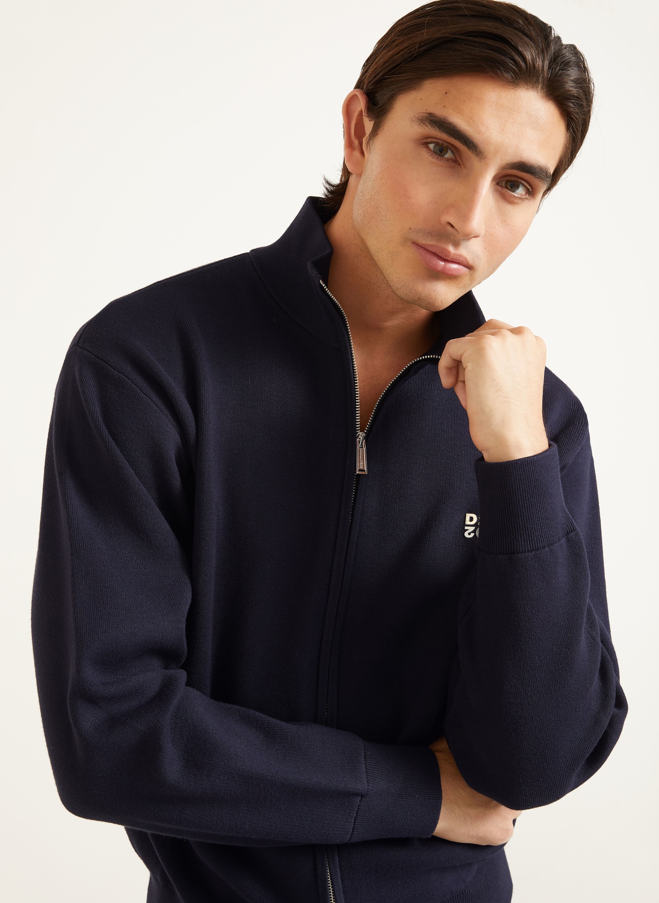 DSQUARED2 Vest: DONKERBLAUW
