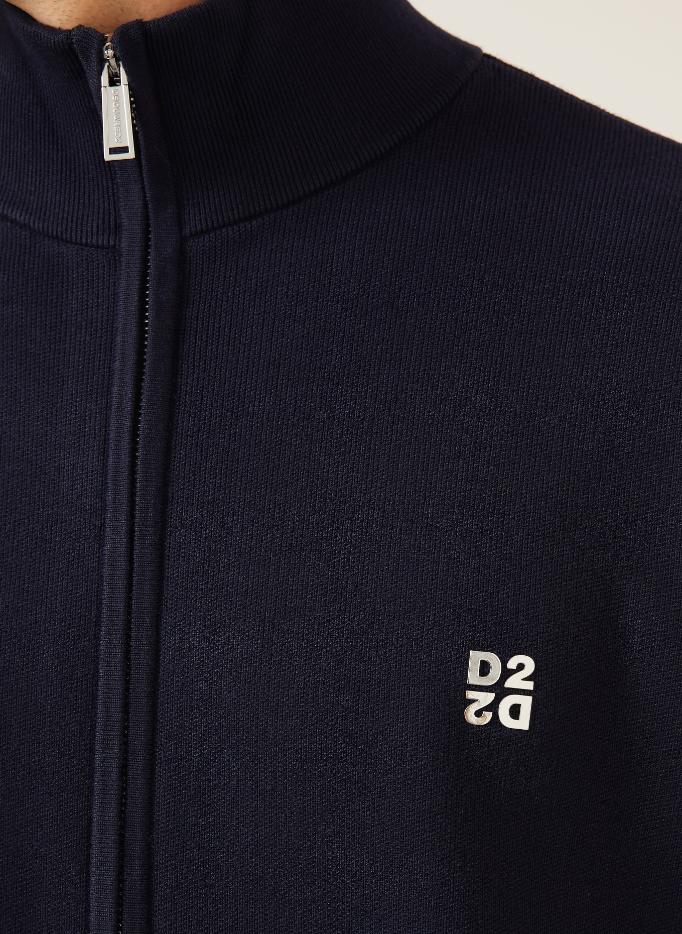 DSQUARED2 Vest: DONKERBLAUW