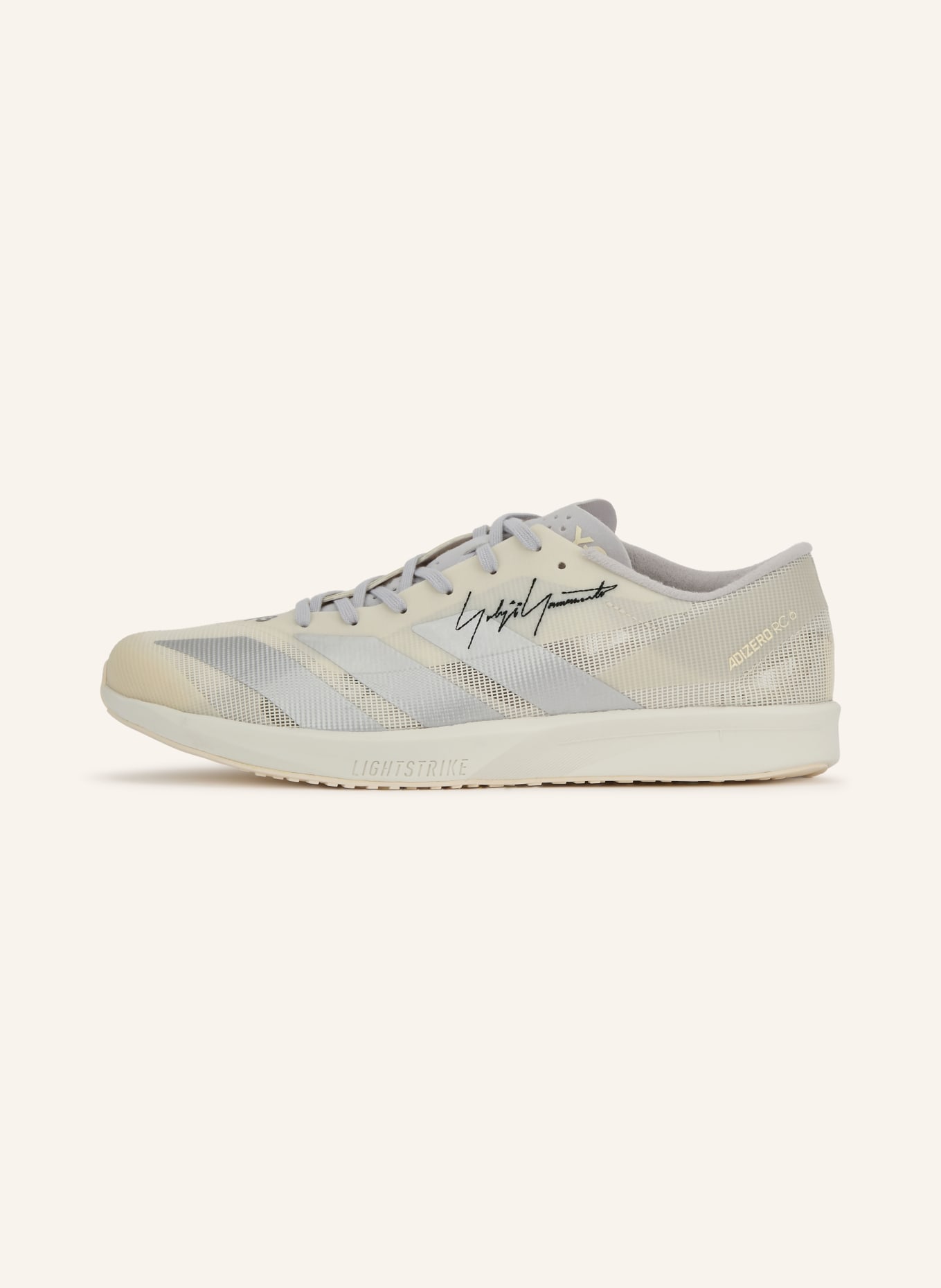 Y-3 Chaussures de course Y-3 ADIZERO RC6: BLANC / ARGENT