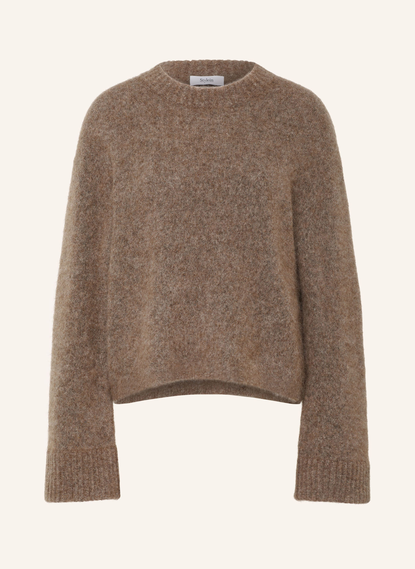 Stylein Pull NICLAS en mohair: MARRON