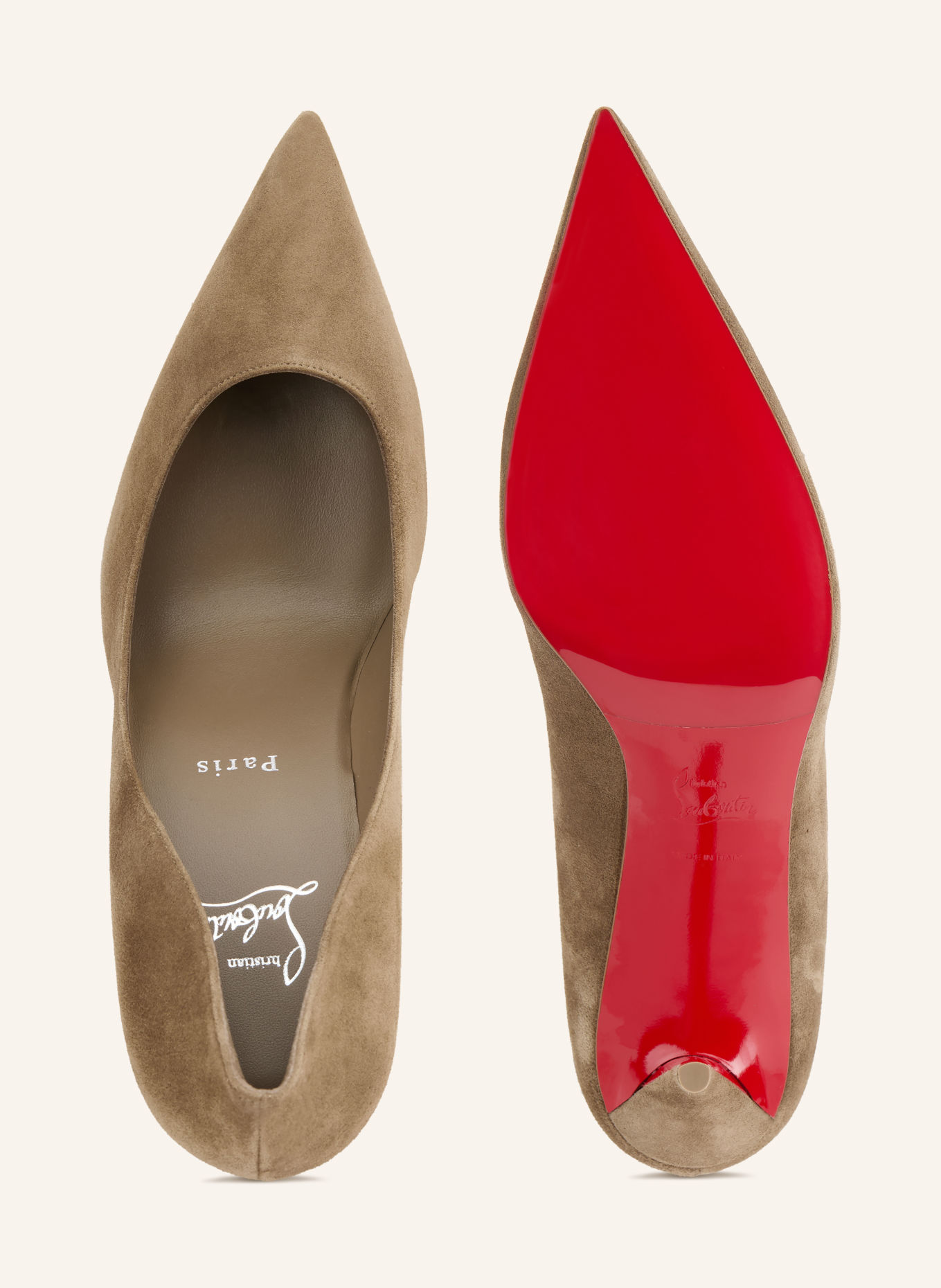 Christian Louboutin Pumps MISS Z 80: TAUPE