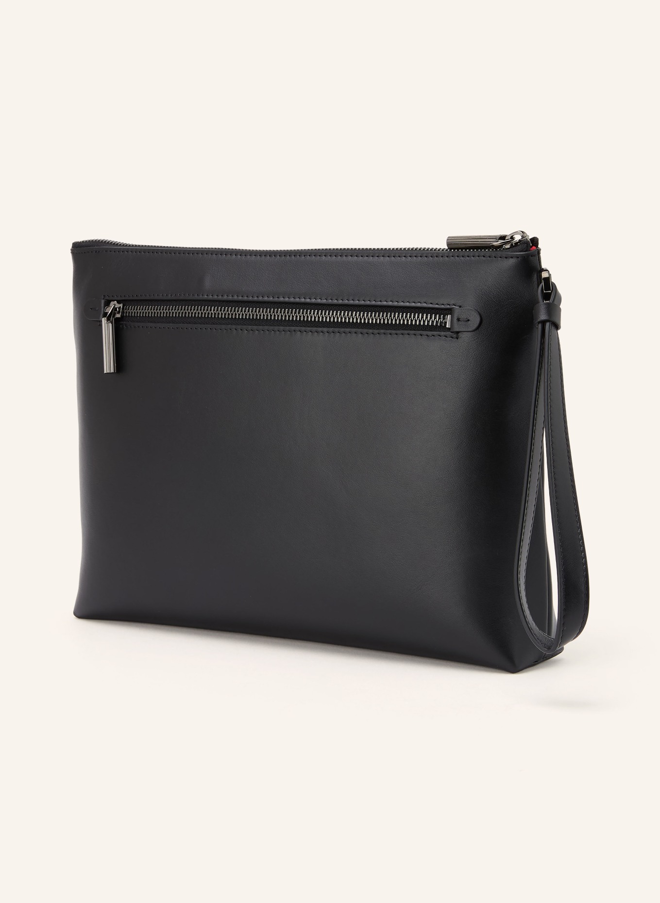 Christian Louboutin Pochette KOSMICA: NOIR / PLATINE