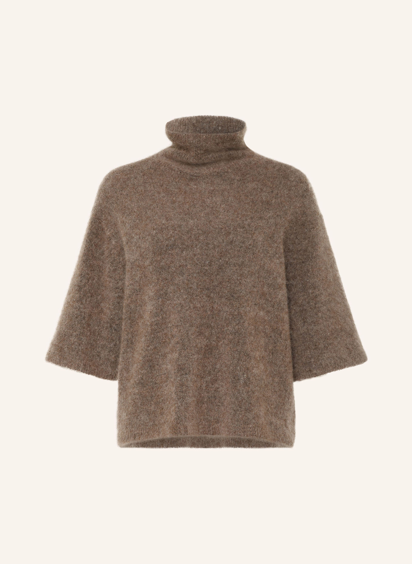 Stylein NYSSA Knit shirt with Mohair: TAUPE
