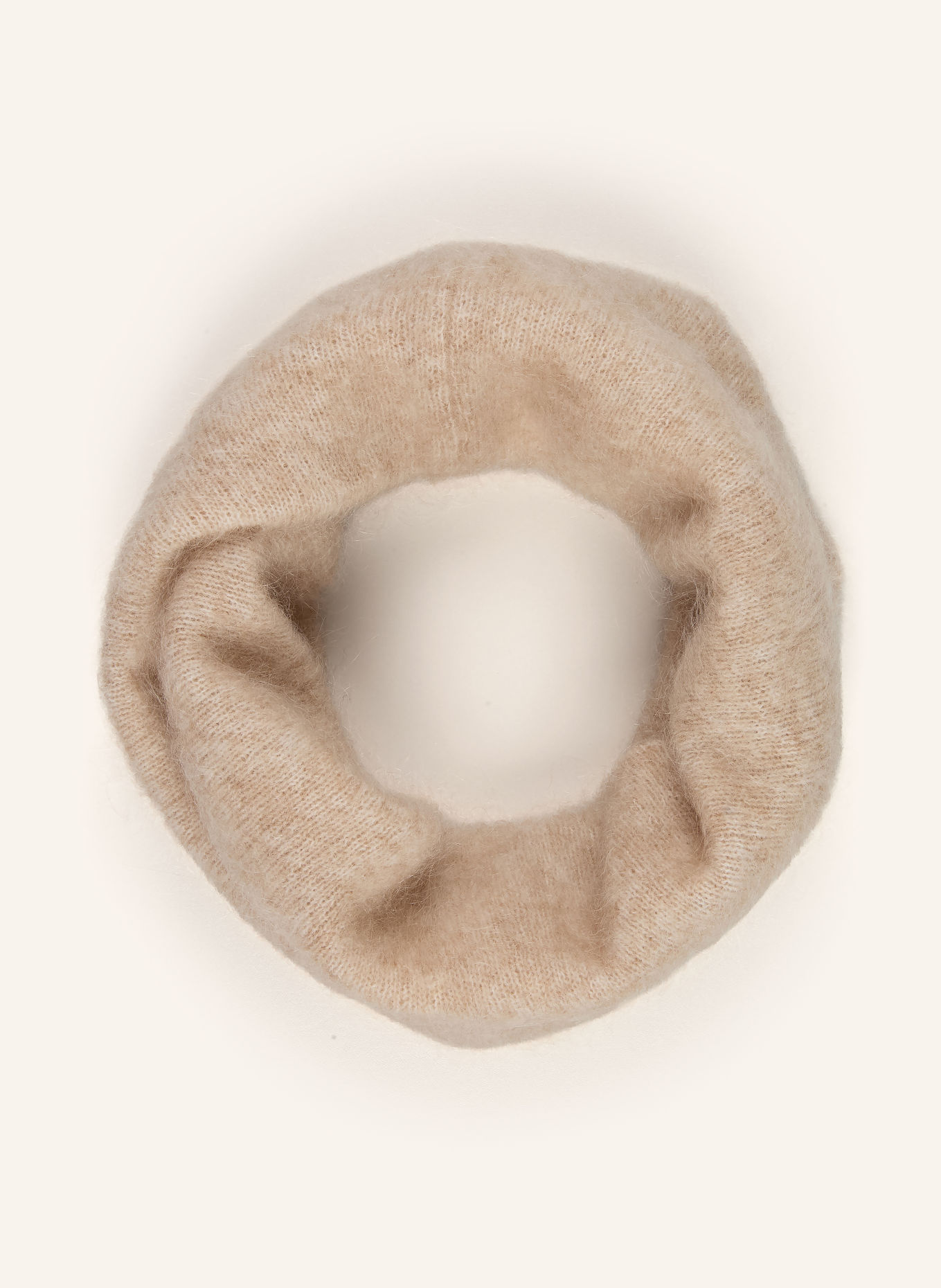 Stylein NIKO Infinity scarf with Mohair: LIGHT BROWN