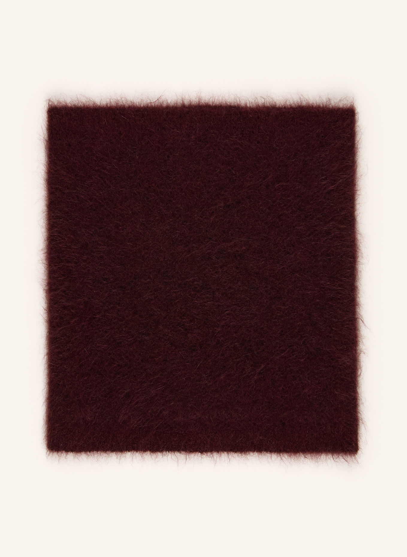 Stylein Écharpe tube NIKO en mohair: ROUGE FONCÉ