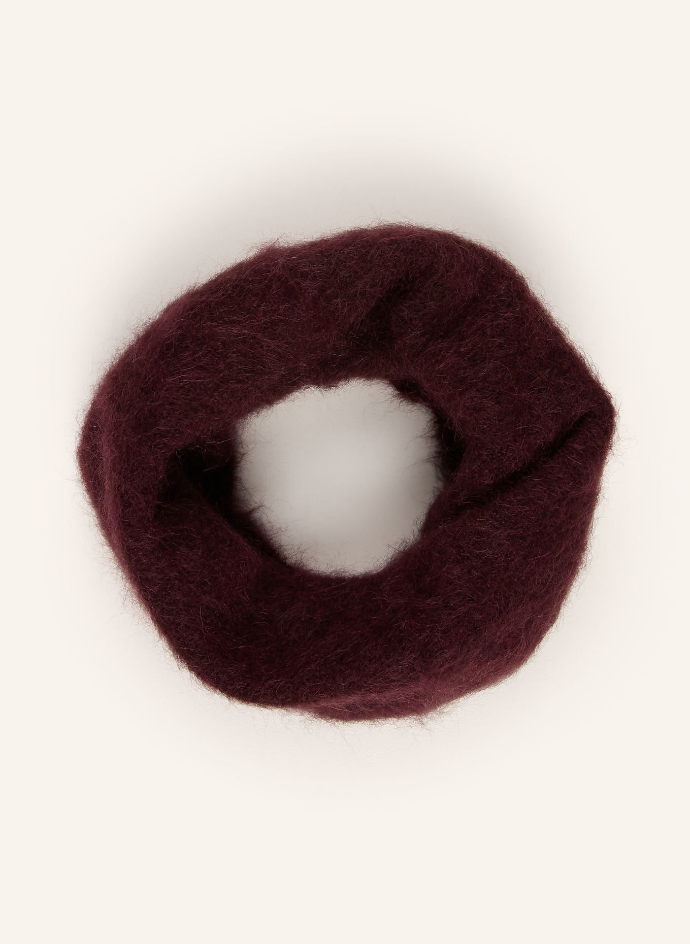Stylein Écharpe tube NIKO en mohair: ROUGE FONCÉ